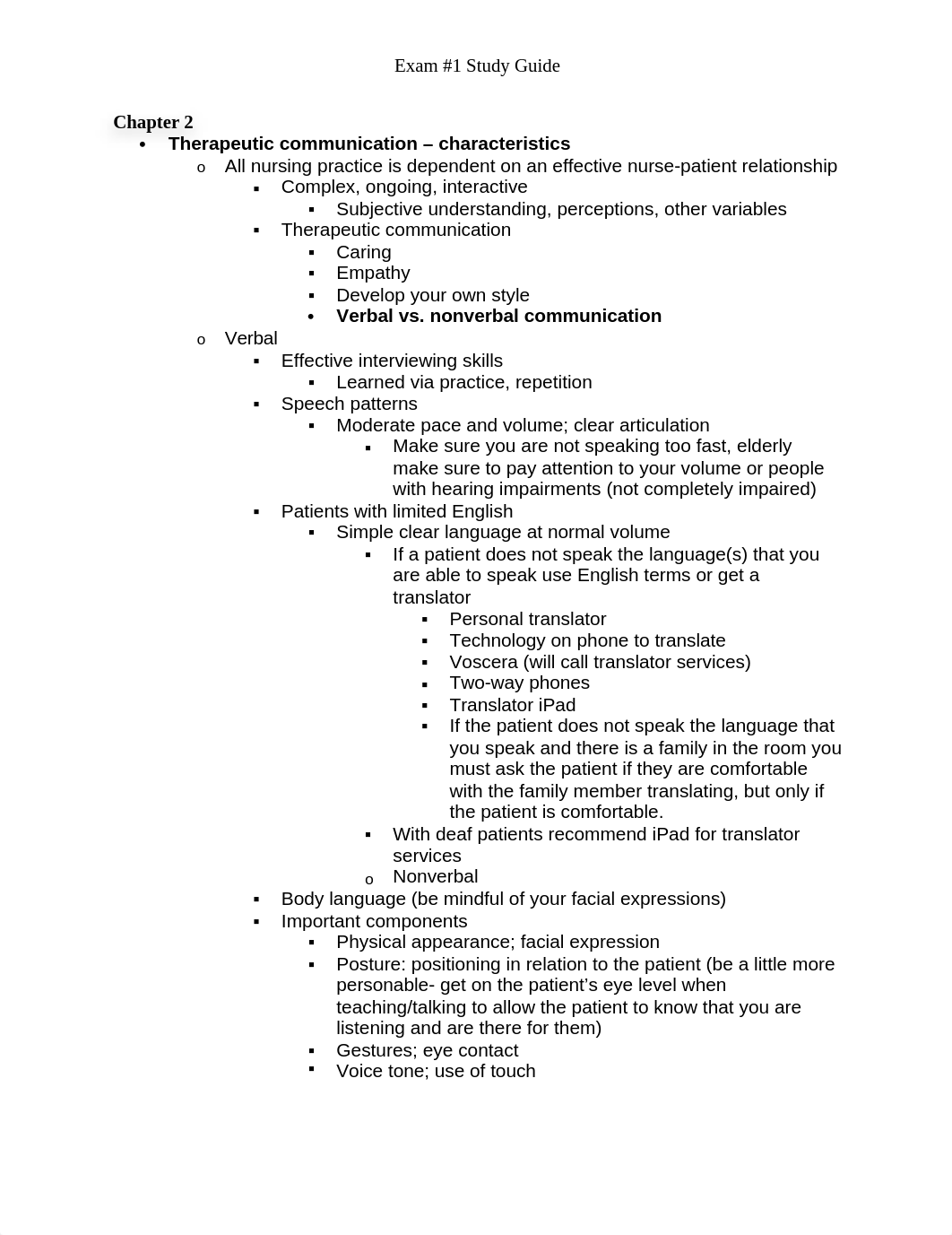 Exam 1 study guide .docx_dxnfxny8smm_page1