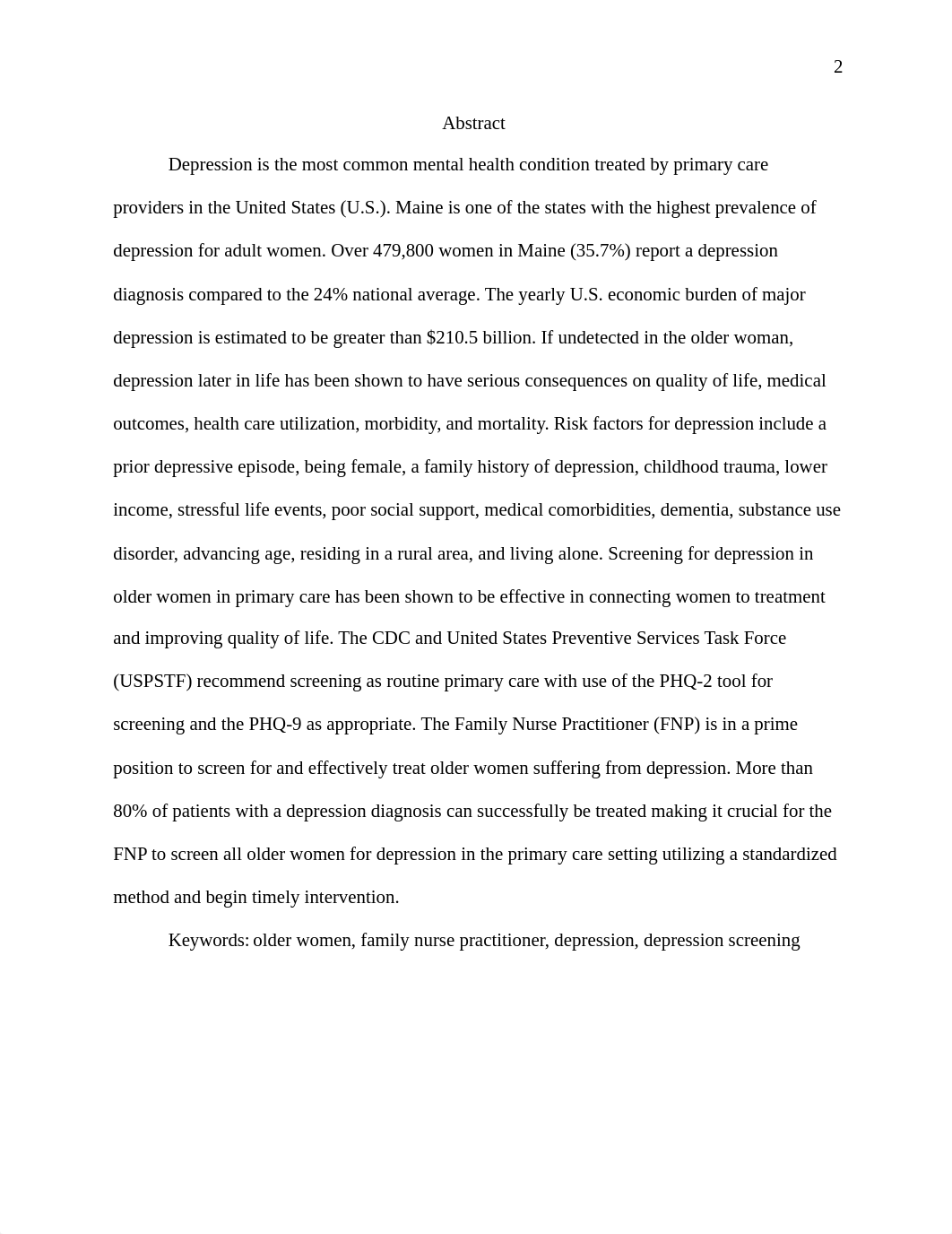 Screening Women for Late-Life Depression_ The Primary Care Family Nurse Practitioner's Role.docx_dxnuxp70k8q_page2