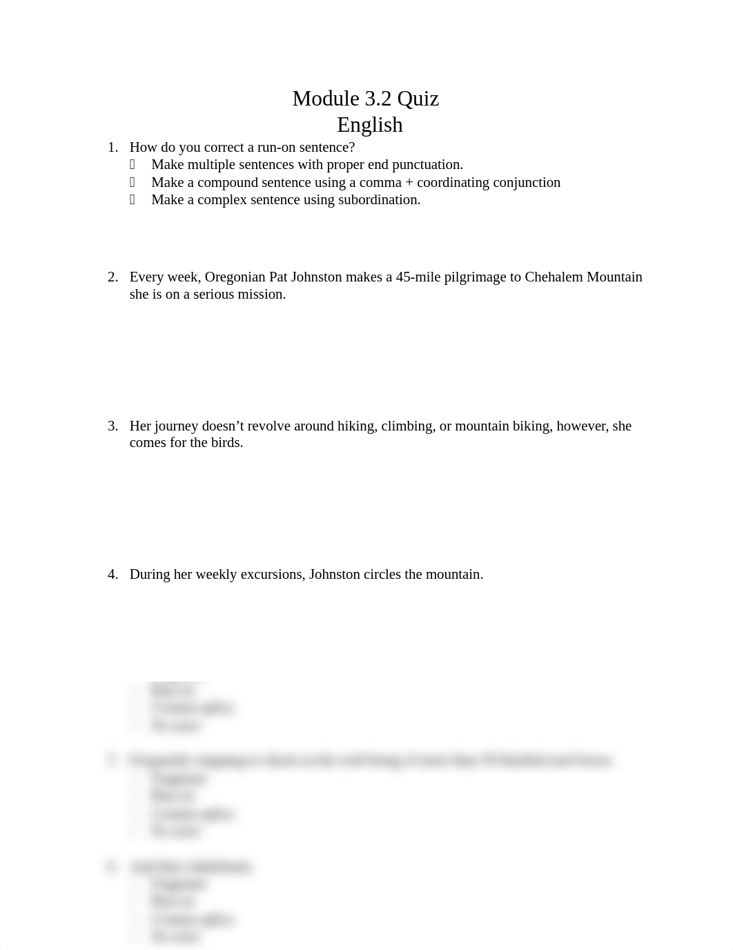 quiz (fragments, run-ons, and comma splices) module 3 (1).docx_dxnxgkodje2_page1