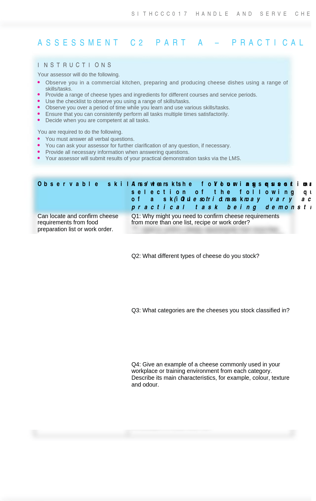 SITHCCC017_Assessment-C2_Part-A_Practical-demo_V1-0.docx_dxnzoa5au9z_page1