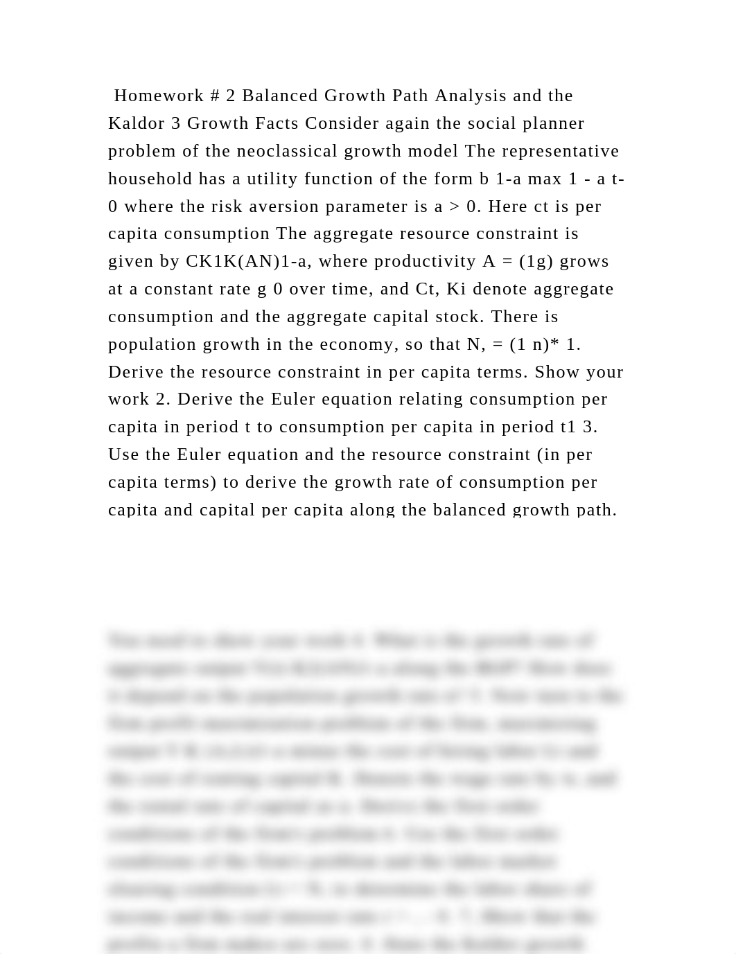 Homework # 2 Balanced Growth Path Analysis and the Kaldor 3 Growth Fa.docx_dxo2ypmrdo5_page2