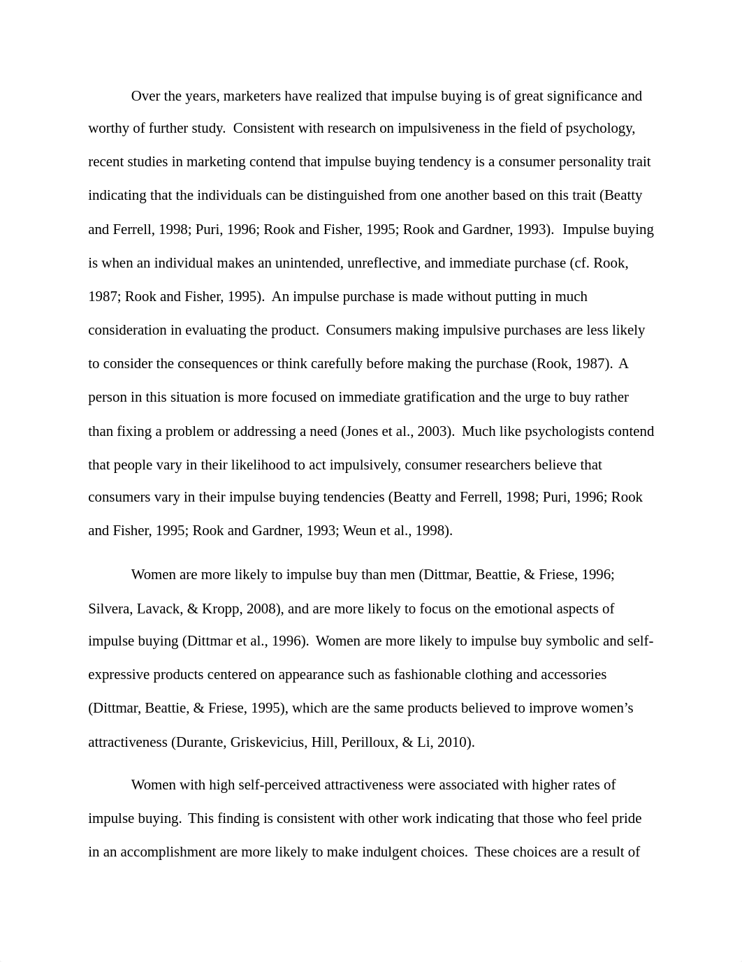 Consumer Behavior Proposition: Women and Impulse Buying_dxodd5und3u_page1