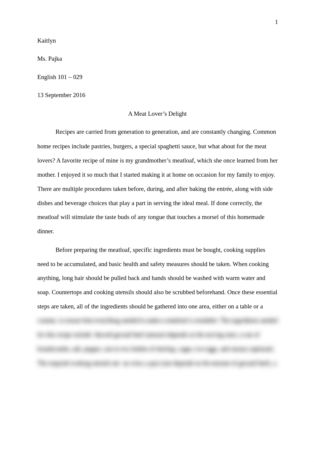 How To - Meatloaf Essay.docx_dxog5d7aex0_page1