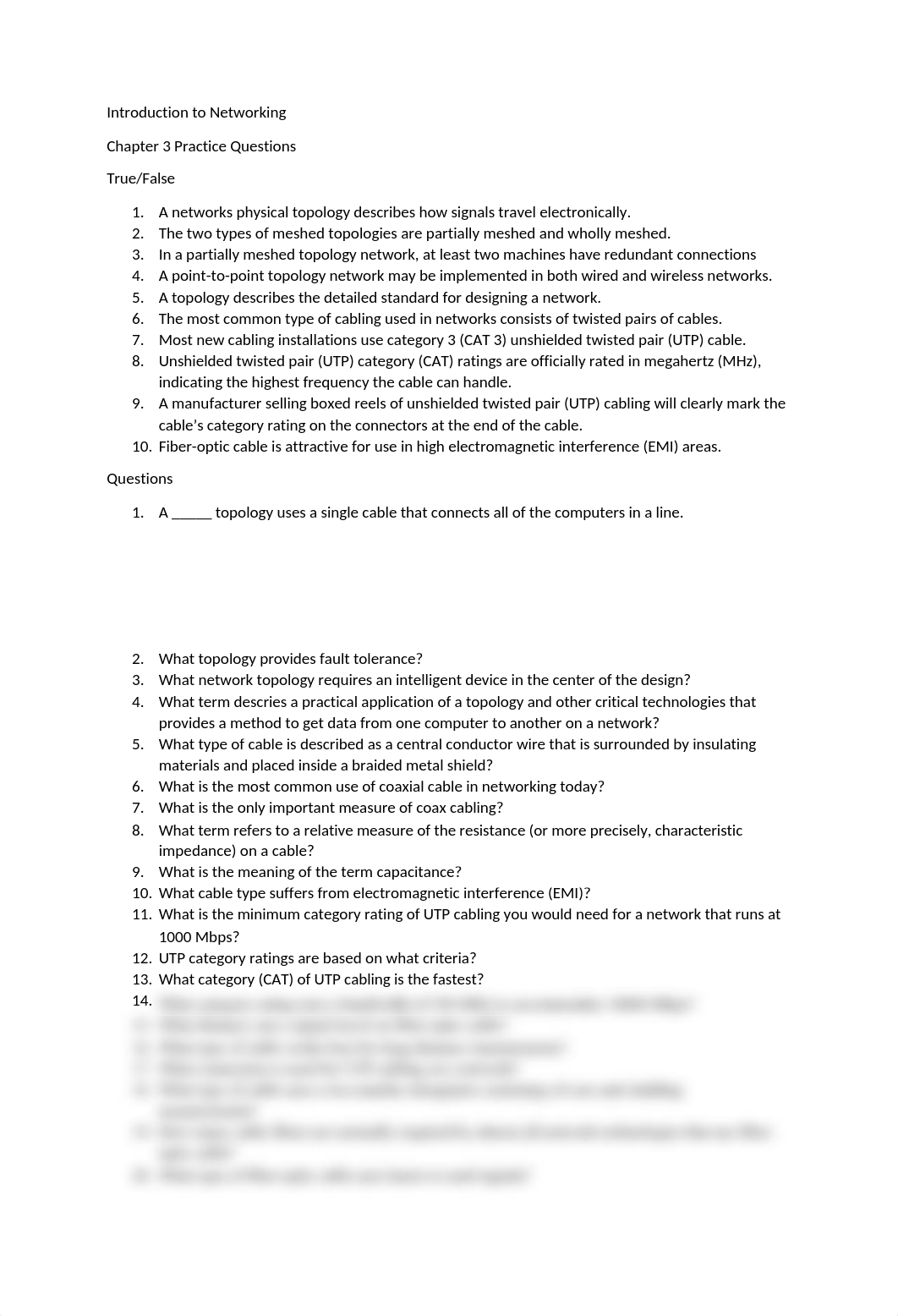 Introduction to Networking Practice Questions Chapter 3.docx_dxogxqgmmw6_page1