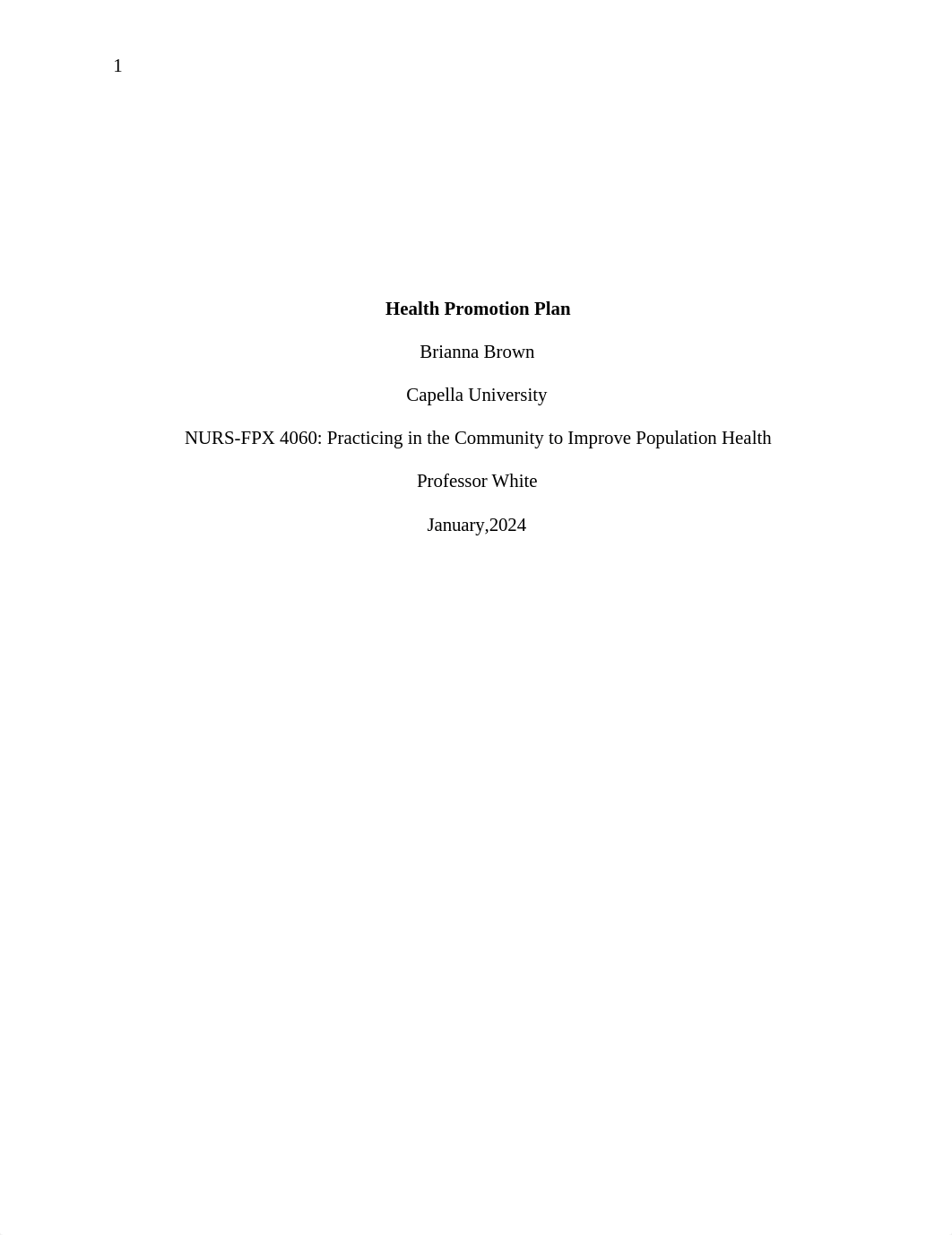 Nurs FPX 4060 Assessment 1 Health Promotion Plan.docx_dxpcnviwg3j_page1