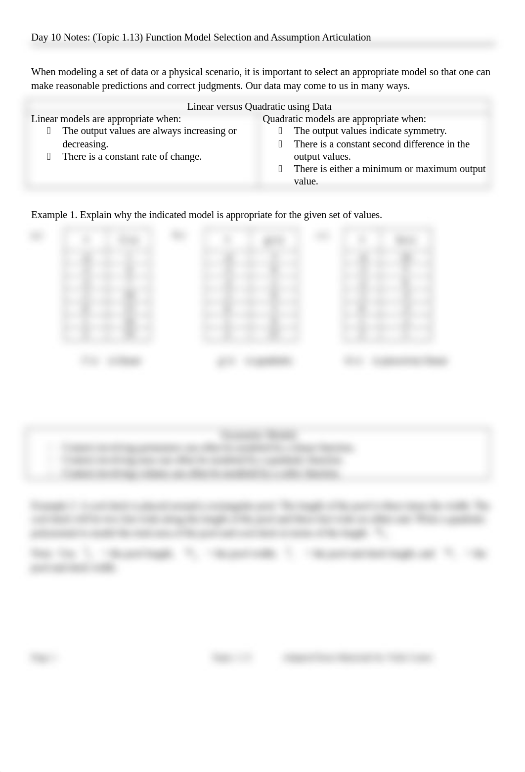 Day 10 Notes (1.13) - Function Model Selection and Assumption Articulation.docx_dxpcrjehved_page1