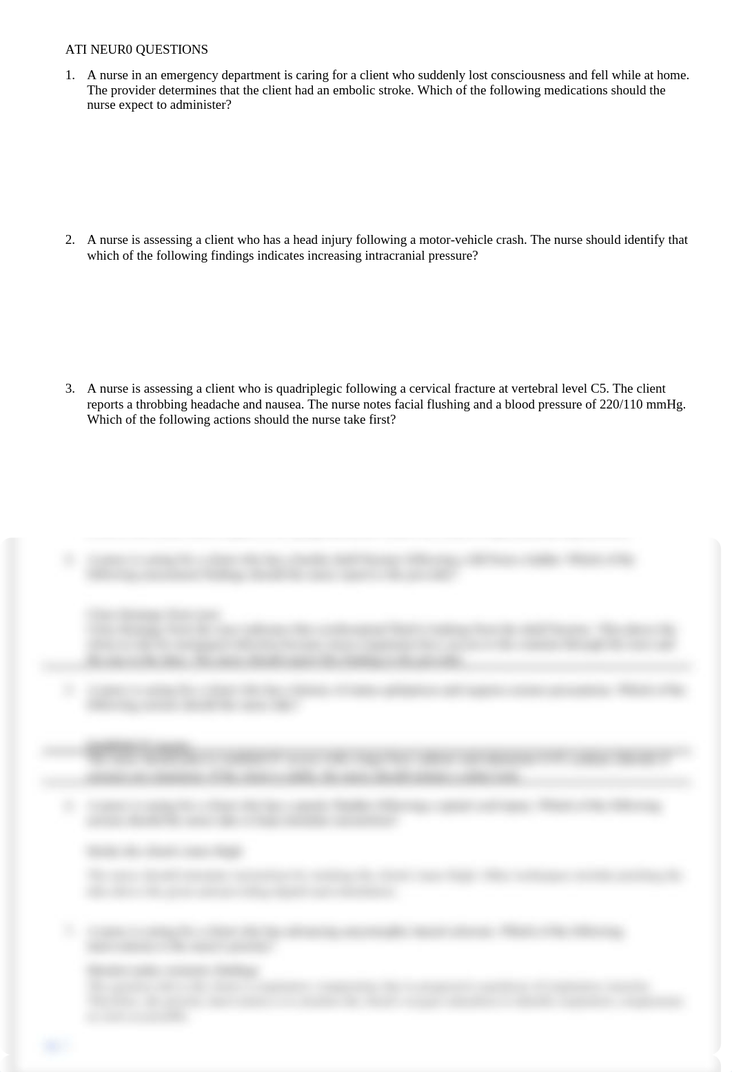 neuro questions ati.docx_dxpepoyh34z_page1