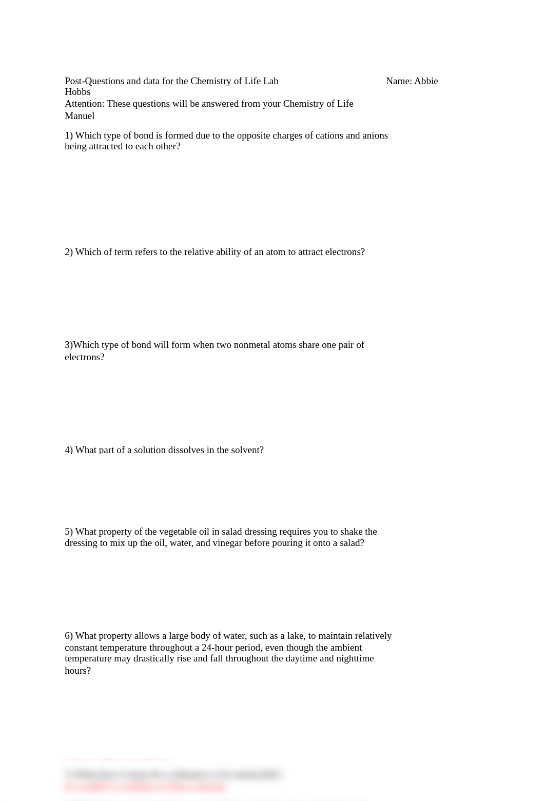 Chemisty of Life- Post lab questions and data.docx_dxpj9whlwns_page1