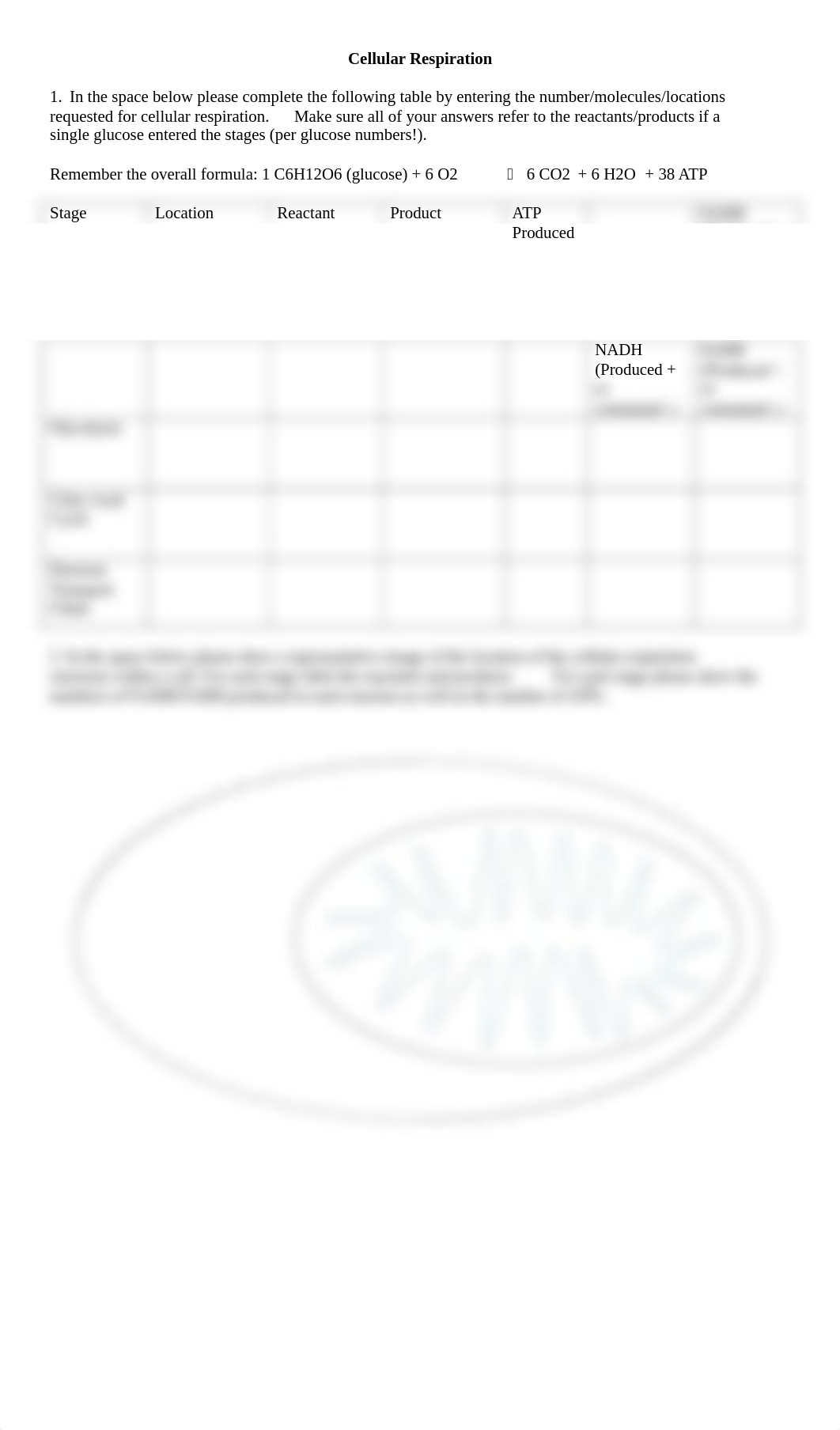 Module #6 Assessment #6 Cellular Respiration Review Table and Drawing Exercise Template.pdf_dxpl1ah3tqz_page1