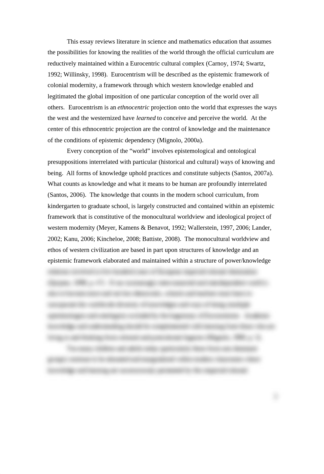 Michael Baker Towards a Post-Eurocentric Mathematics and Science Education.doc_dxpo207wsih_page2