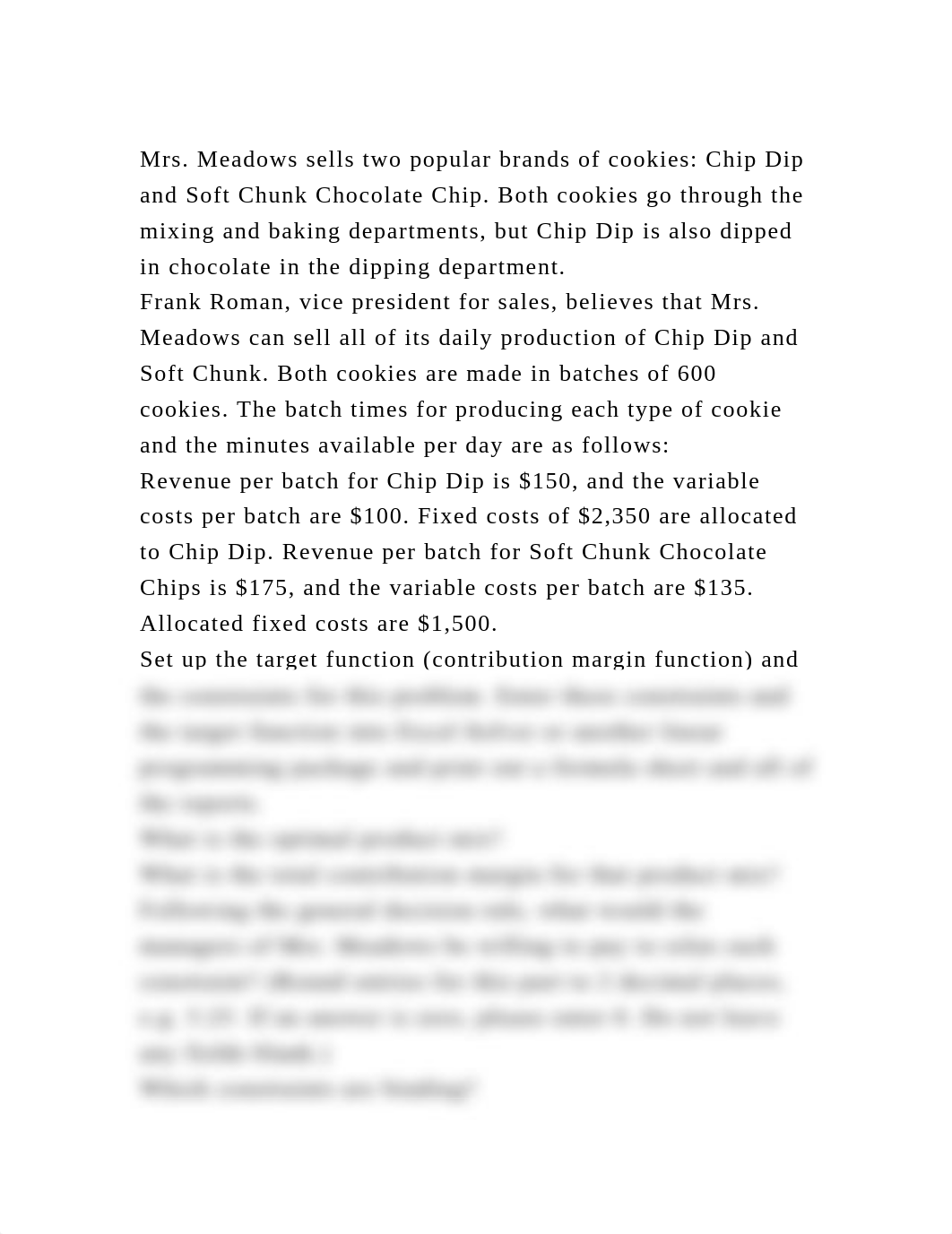 Mrs. Meadows sells two popular brands of cookies Chip Dip and Soft .docx_dxpu225z9xv_page2