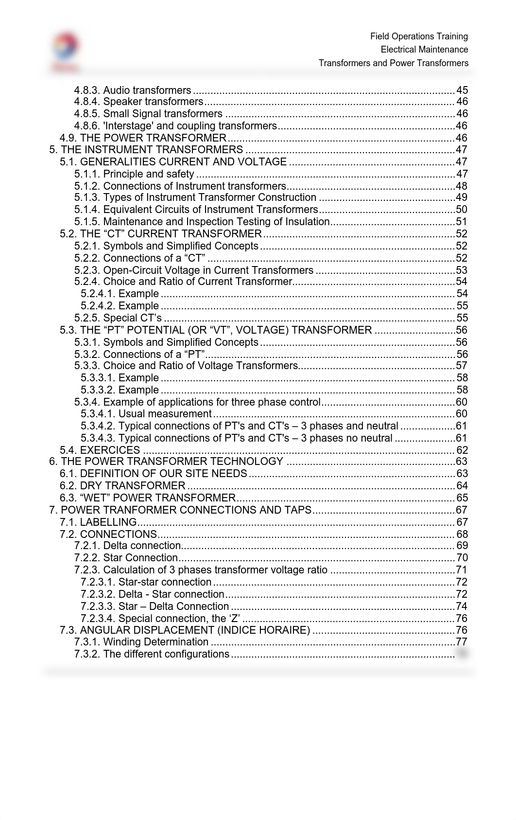 EXP-MN-SE150 ELECTRICAL_MAINTENANCE_POWER_TRANSFORMER.pdf_dxpuavtmece_page3