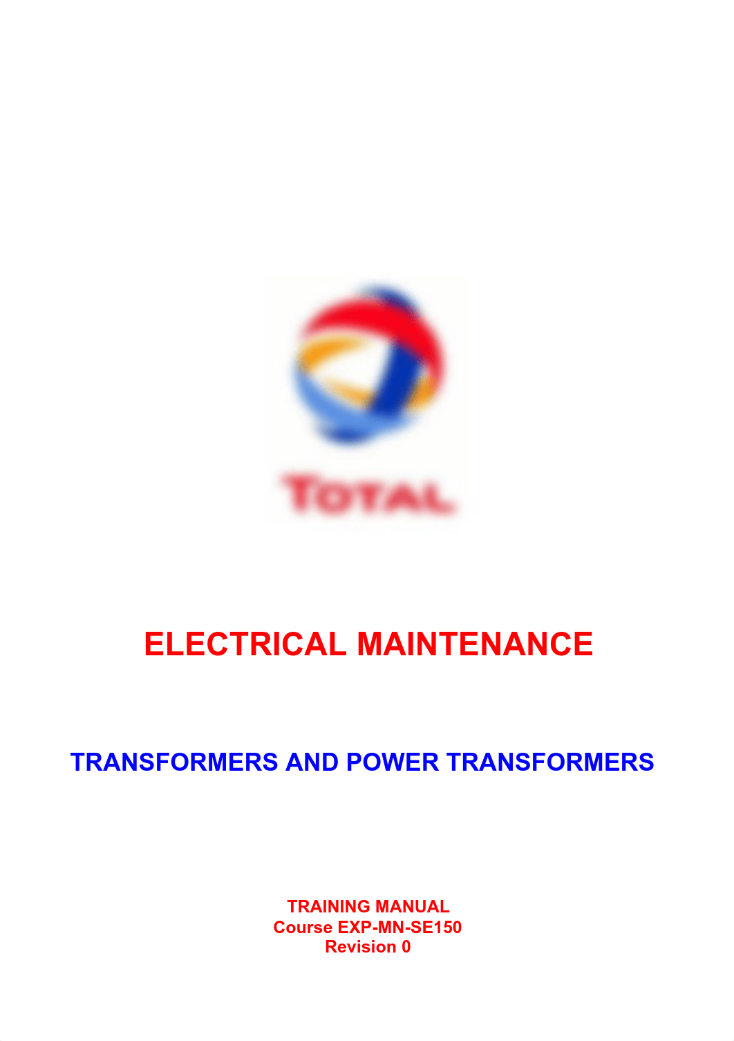 EXP-MN-SE150 ELECTRICAL_MAINTENANCE_POWER_TRANSFORMER.pdf_dxpuavtmece_page1