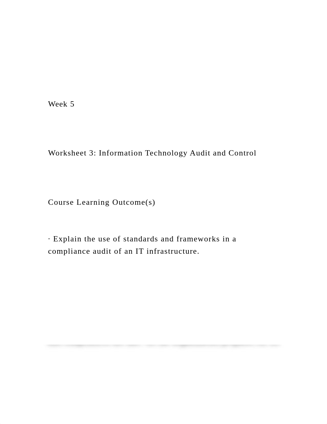 Week 5Worksheet 3 Information Technology Audit and .docx_dxq33fzm8s2_page2