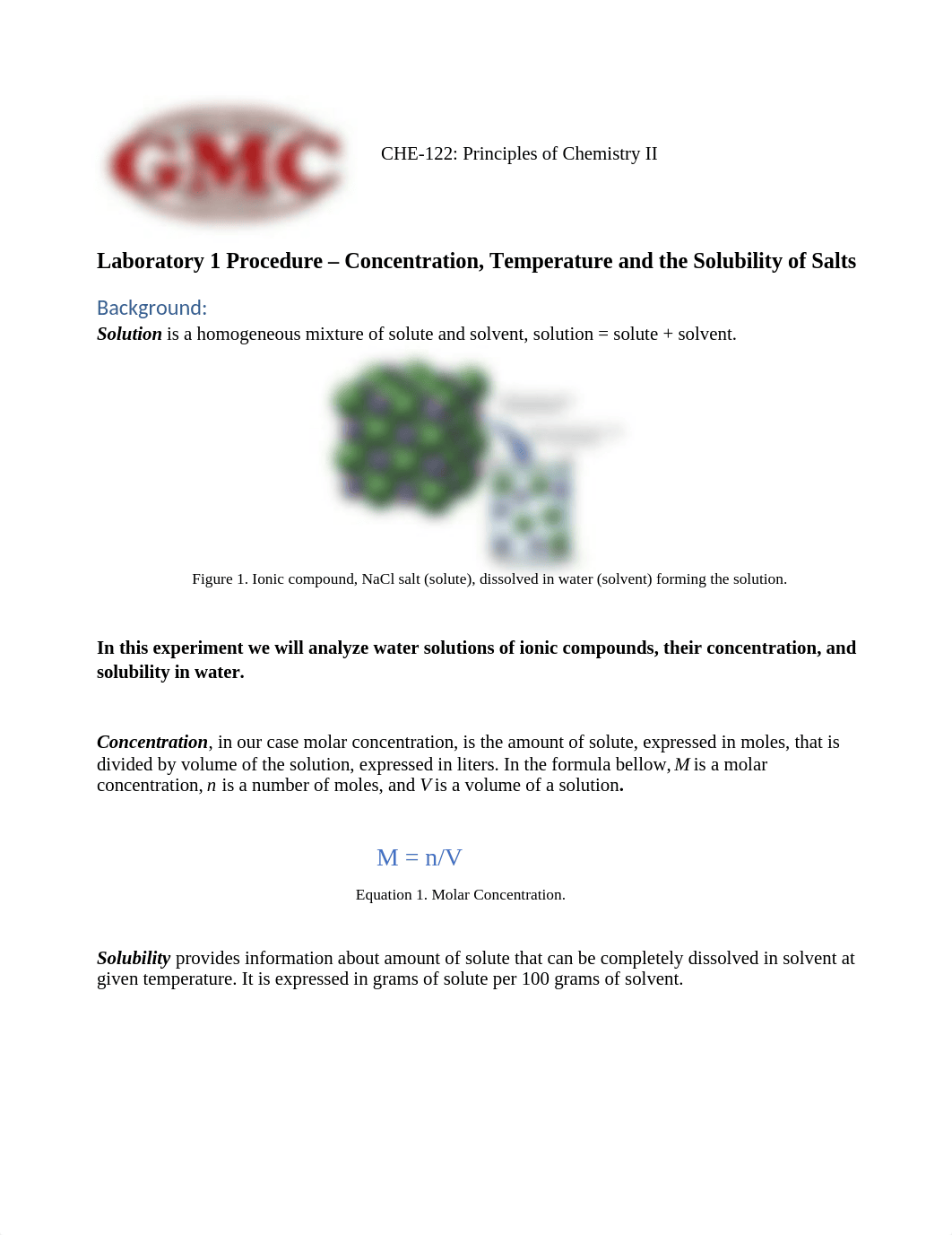 Concentration Temperature and the Solubility of Salts Lab.docx_dxq5gqynnic_page1