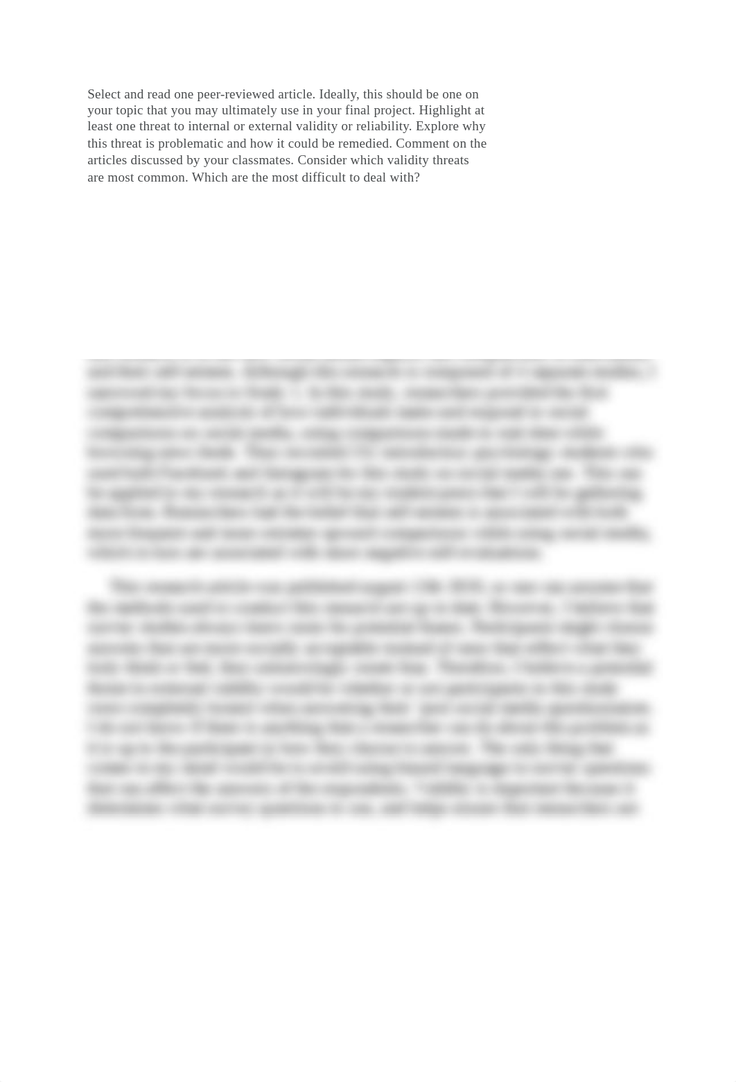 PSY510 Discussion 3 Validity and Reliability.docx_dxqf7hu4kxi_page1