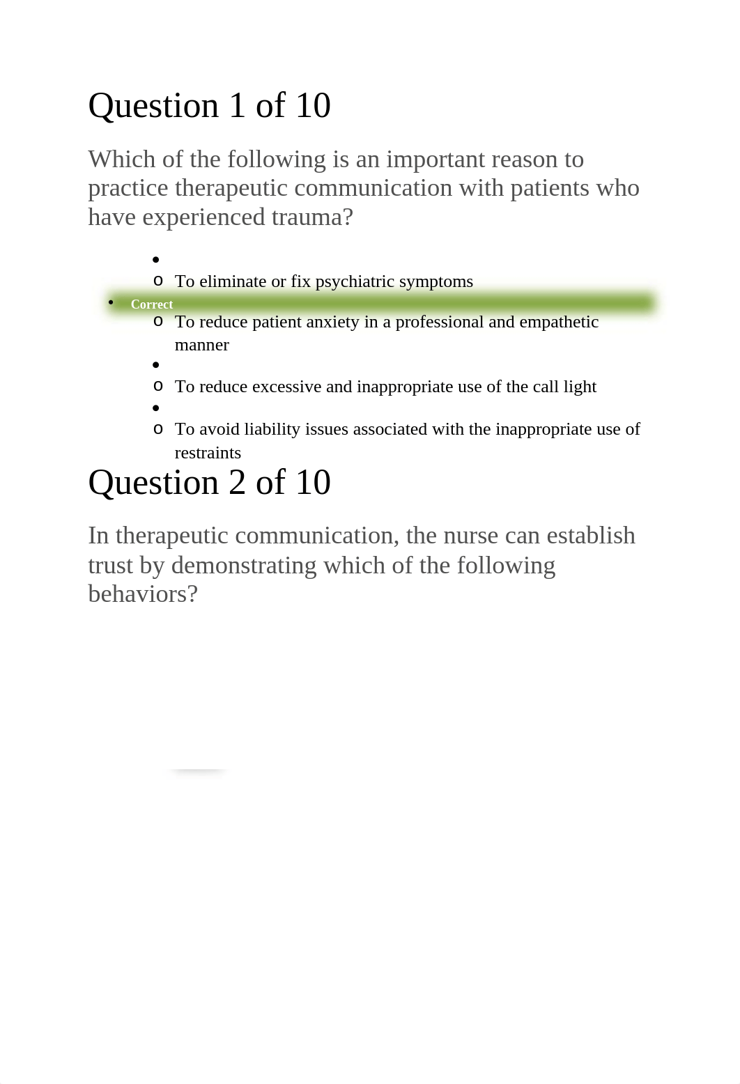 Sherpath - Week 2 Skill - Therapeutic Communication Using Trauma-Informed Care.docx_dxqtev3yeaj_page1