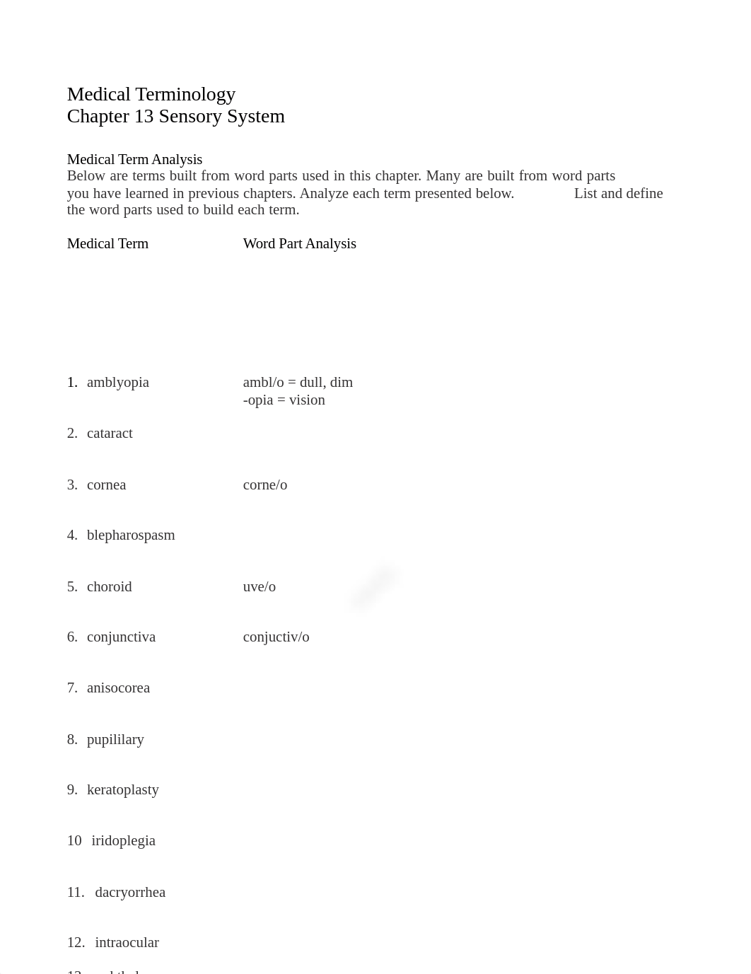 Med Term Ch 13 sensory.docx_dxr5fnf38gz_page1