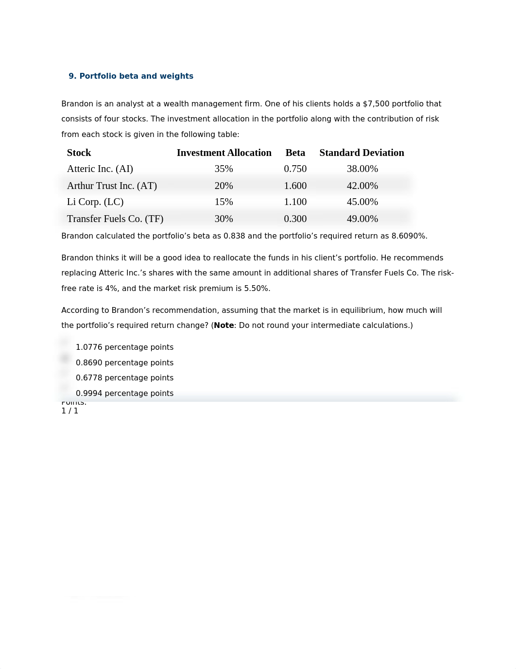 Ch.8_Assignment9_Portfolio beta and weights.docx_dxr7b33e0vq_page1