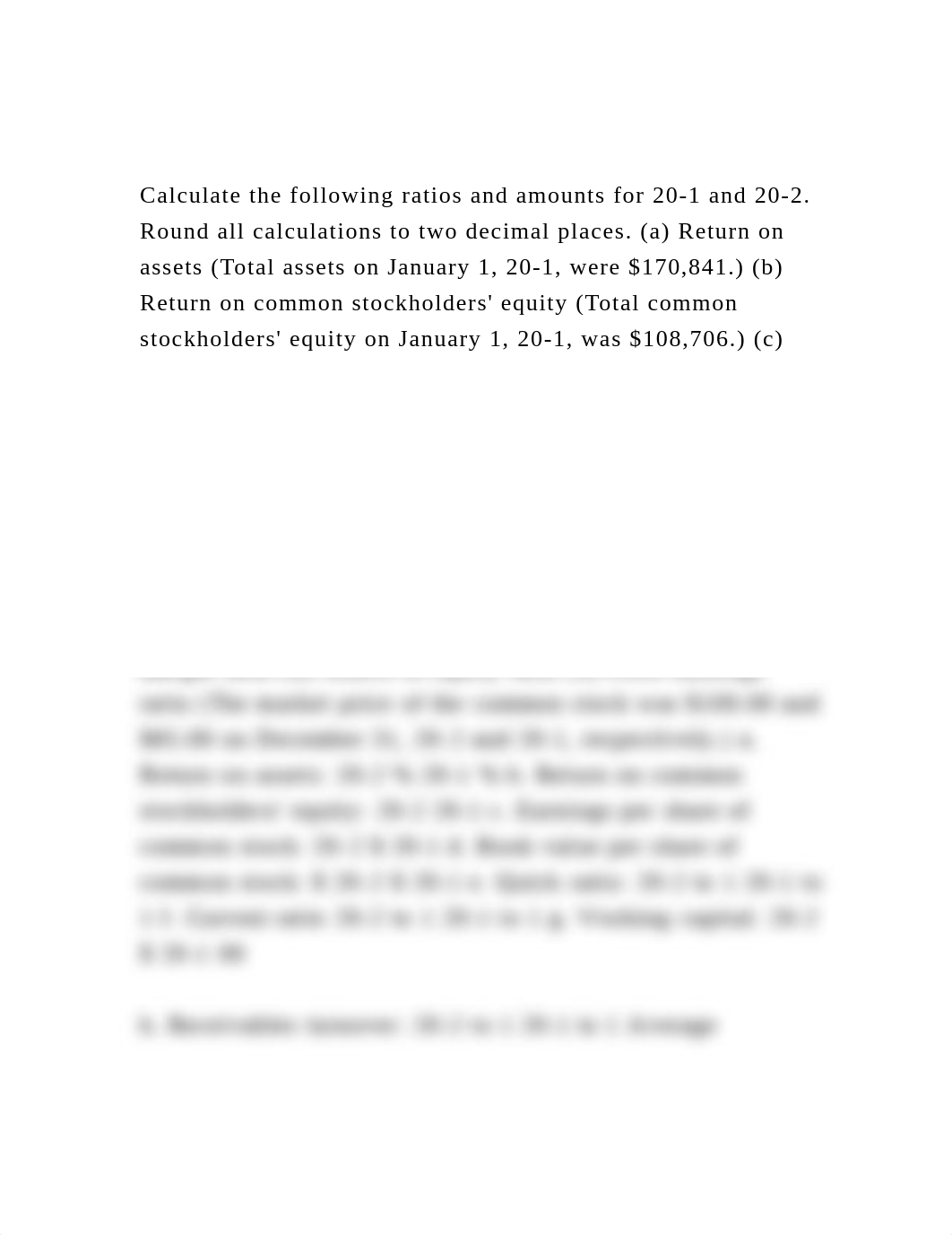 Calculate the following ratios and amounts for 20-1 and 20-2. Roun.docx_dxr9xn320no_page2