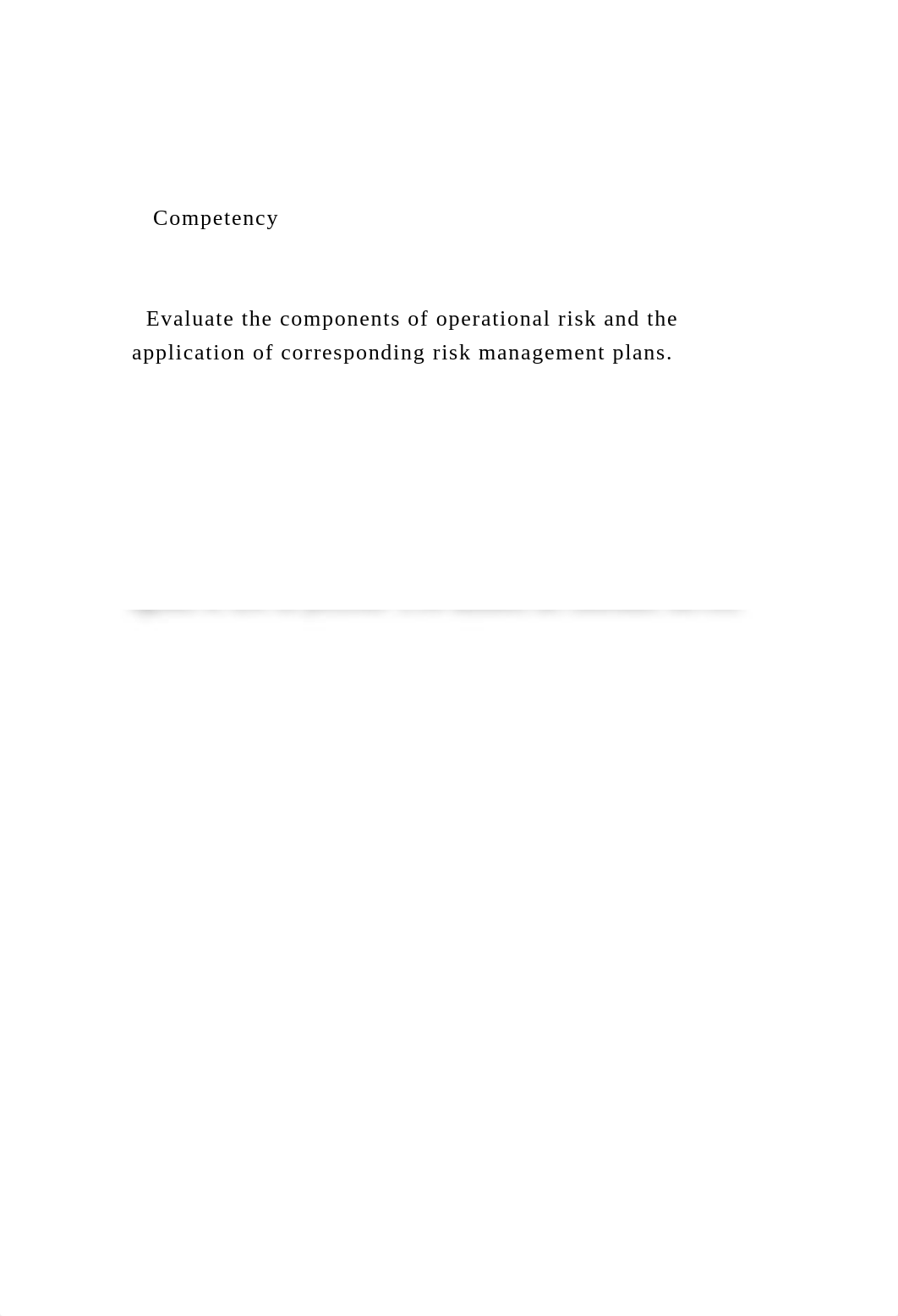 Competency    Evaluate the components of operational risk .docx_dxrgzrzrs8s_page2