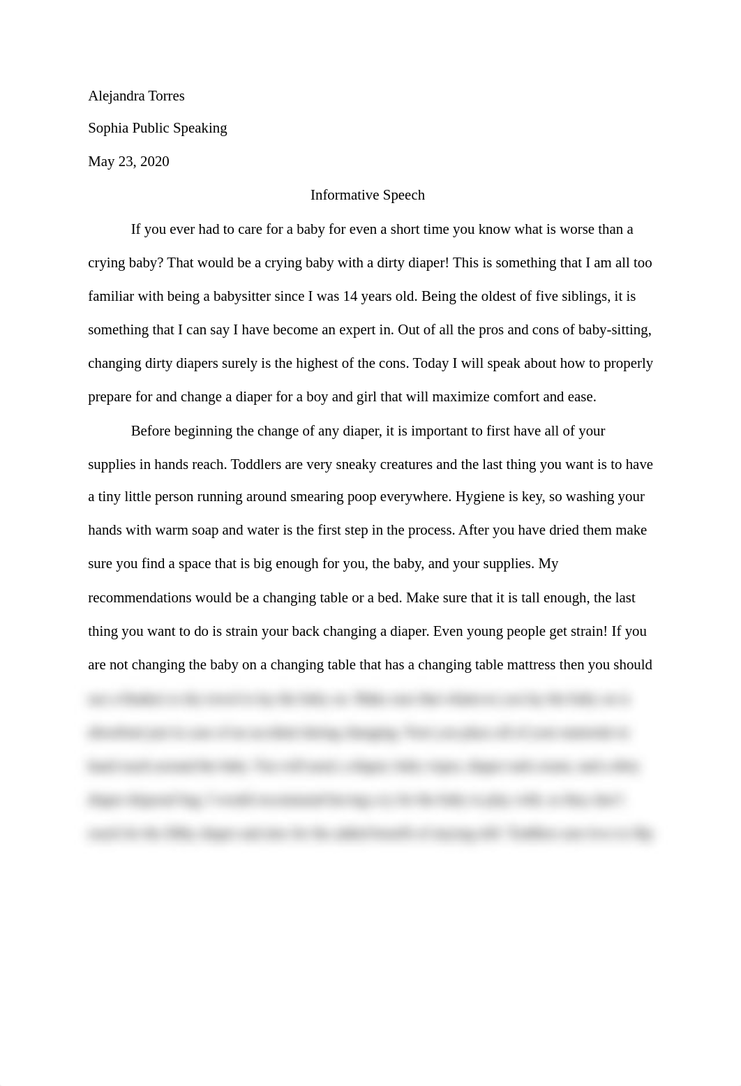 Alejandra Torres- sophia public speaking- informative speech, 1st touchtone speech (1).docx_dxs7rryfmbn_page1