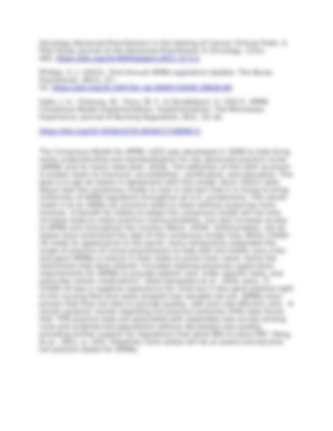 Week 4 Discussion Question 1  The influence of the Consensus Model for APRN LACE.docx_dxsb7y5w9kk_page2