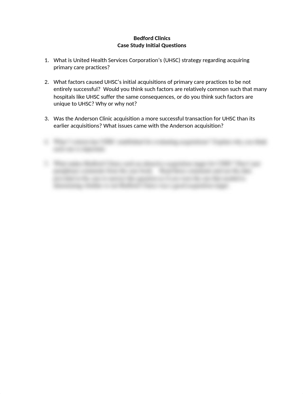 Bedford Clinics Individual questions.docx_dxsbrt00wg2_page1