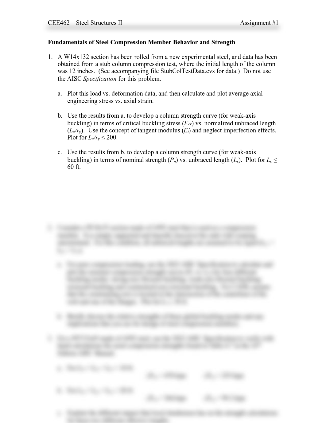 CEE462 Assignment 1 Spring 2024.pdf_dxsephdeeye_page1