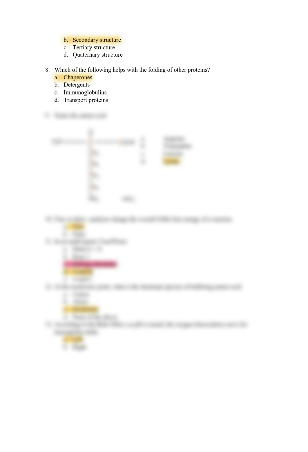 Biochemistry I Review for Exam 1.pdf_dxspuo4bdp1_page2