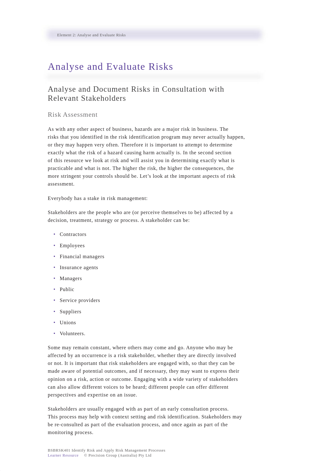 BSBRSK401 Learner Resource Element 2.pdf_dxt184dffn3_page2