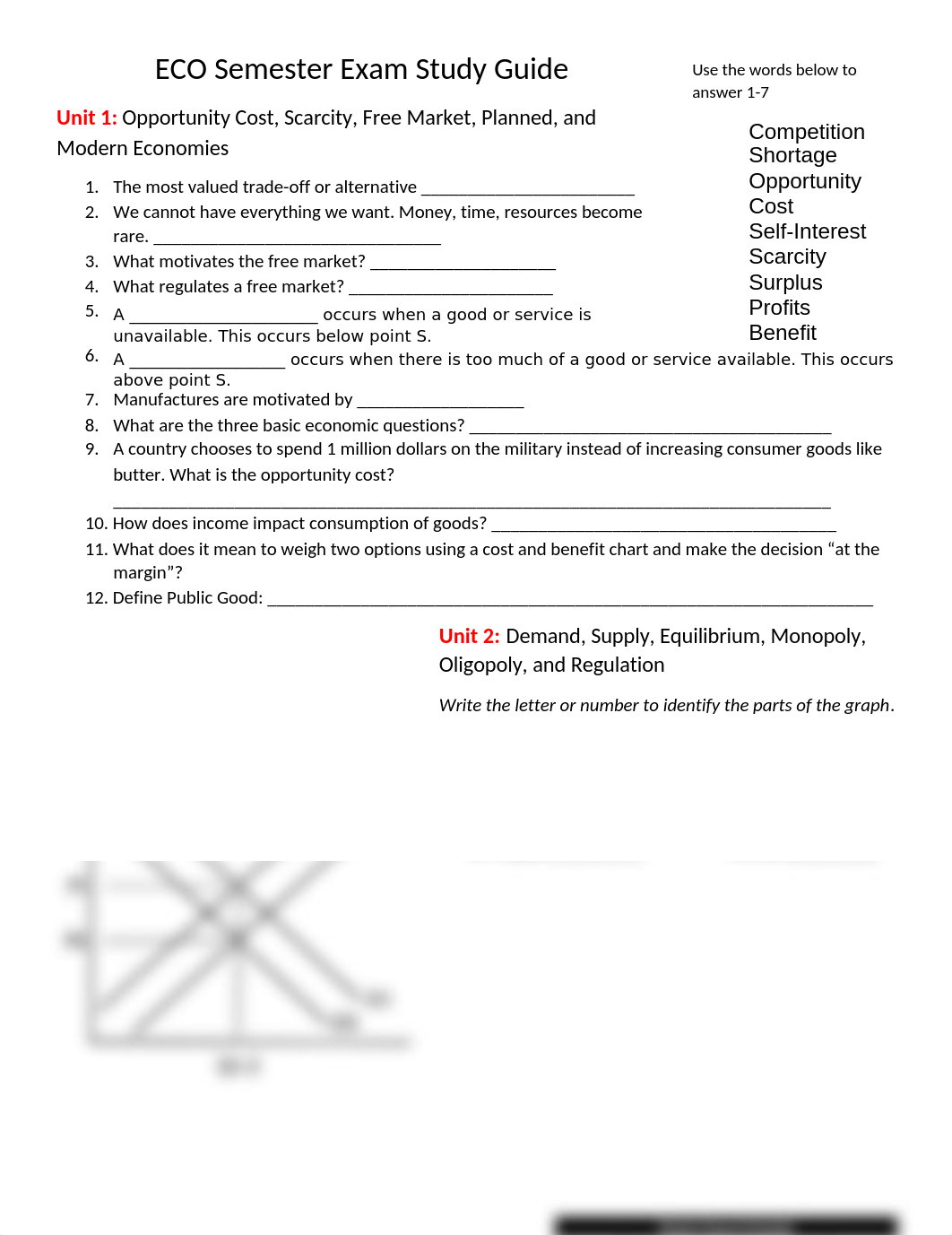 ECO Semester Exam Study Guide 2019.docx_dxt66b5ympc_page1