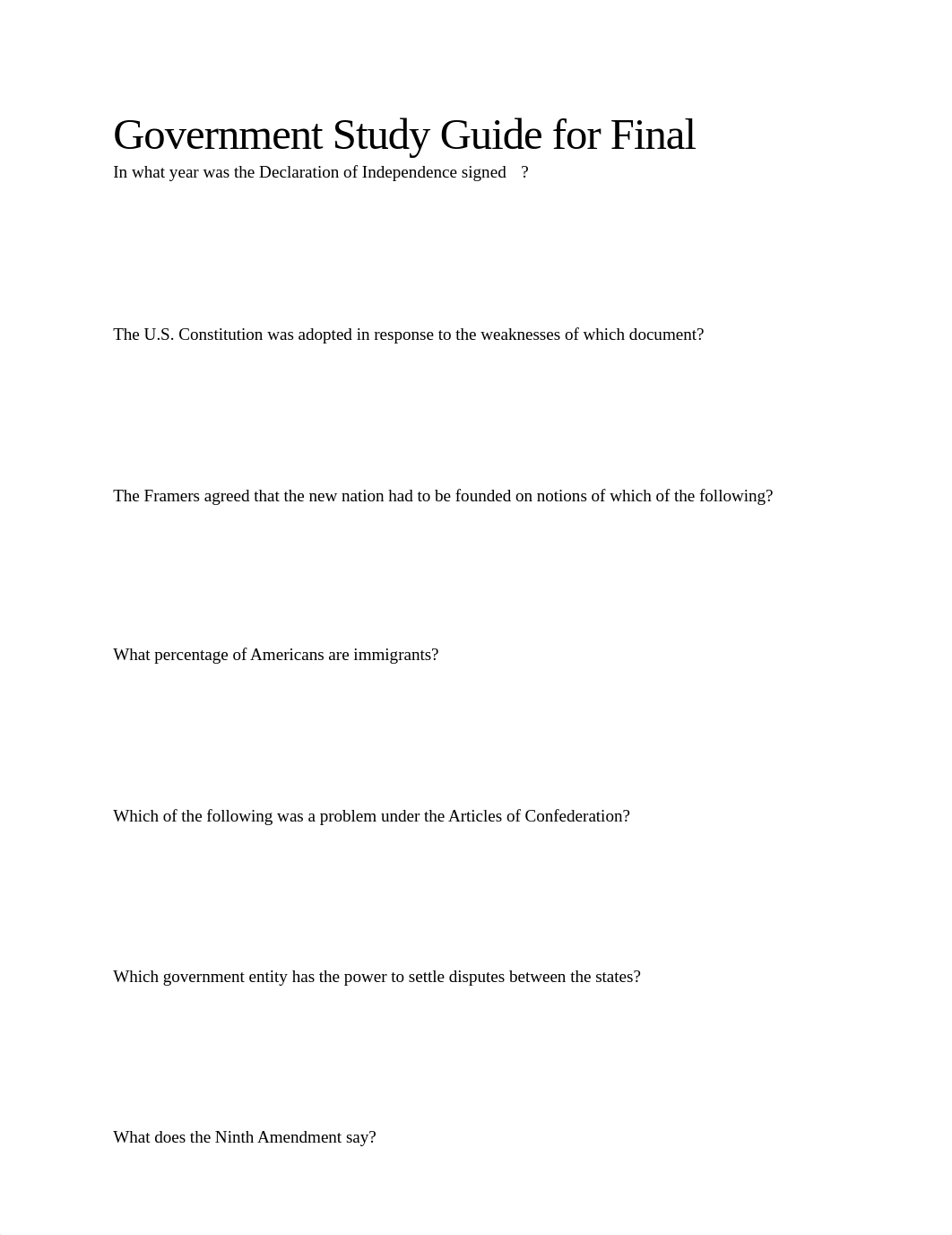 Government Study Guide for Final.docx_dxt84sm1t1b_page1