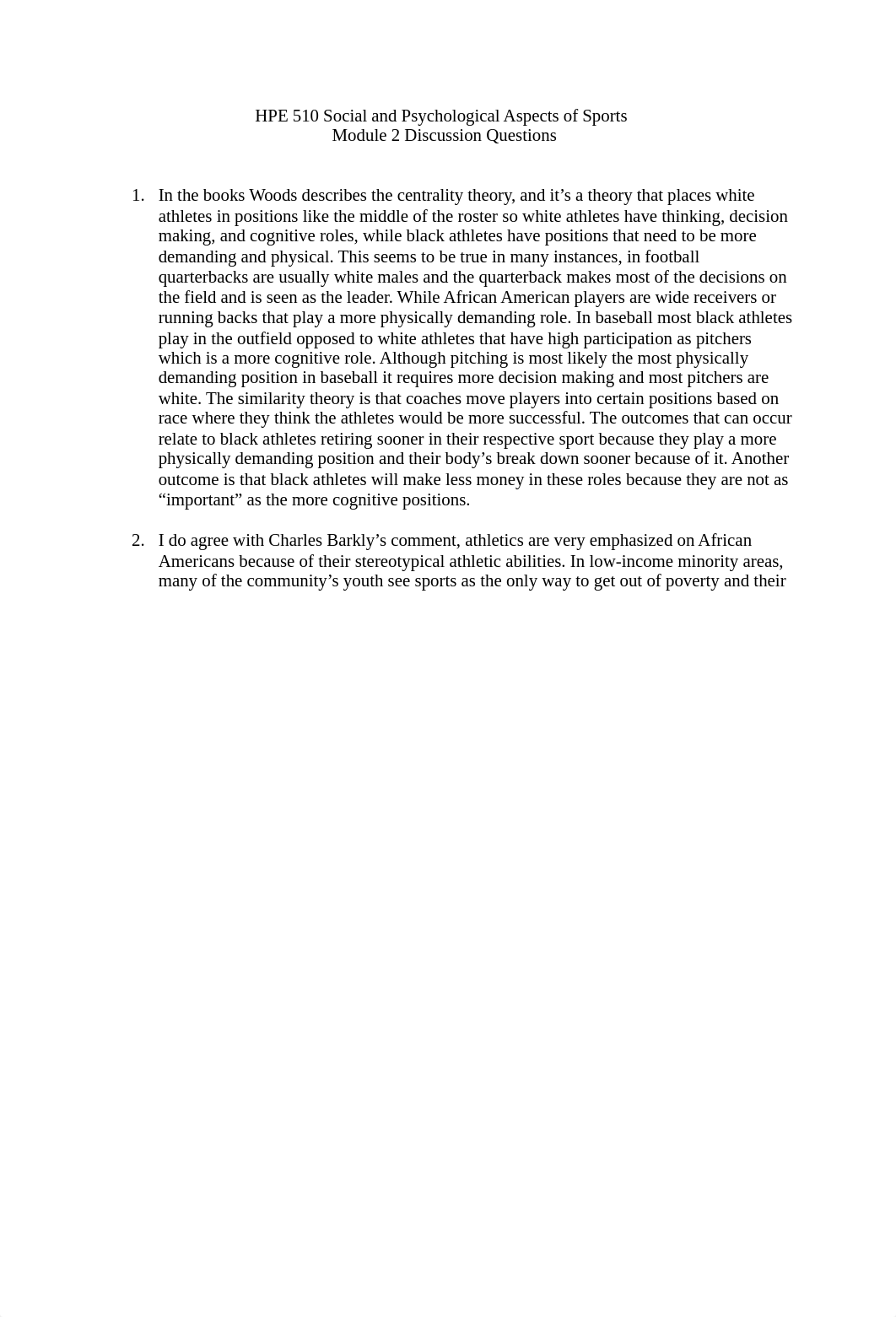 HPE 510 - Trujillo - Module 2 Discussion Questions.docx_dxt97ehwm4h_page1