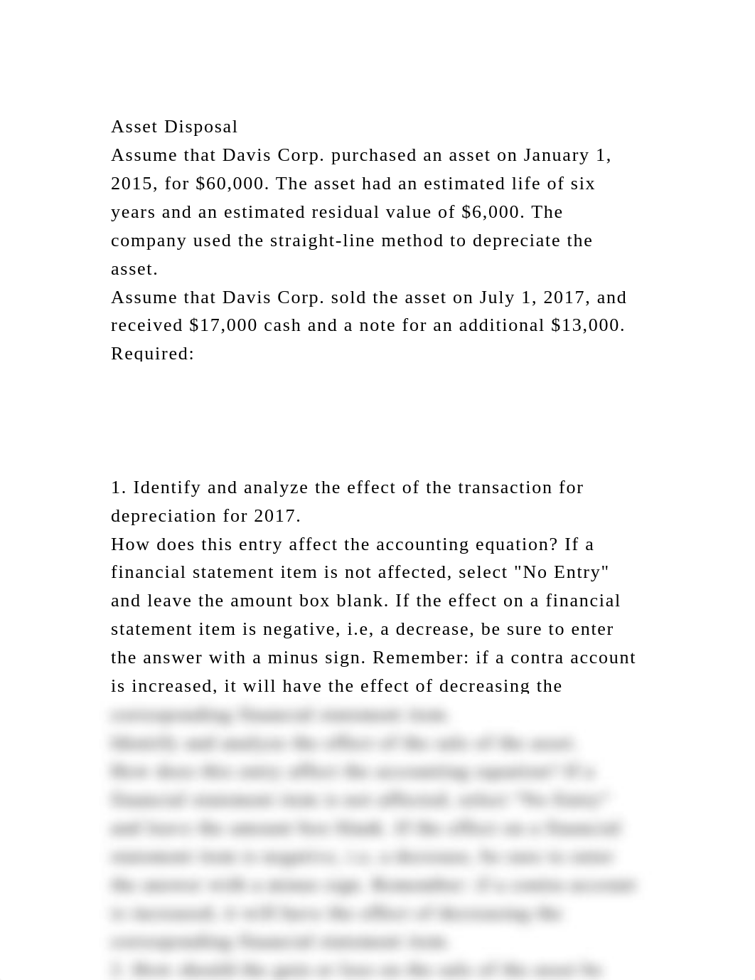 Asset DisposalAssume that Davis Corp. purchased an asset on Januar.docx_dxtfn5lmxpj_page2