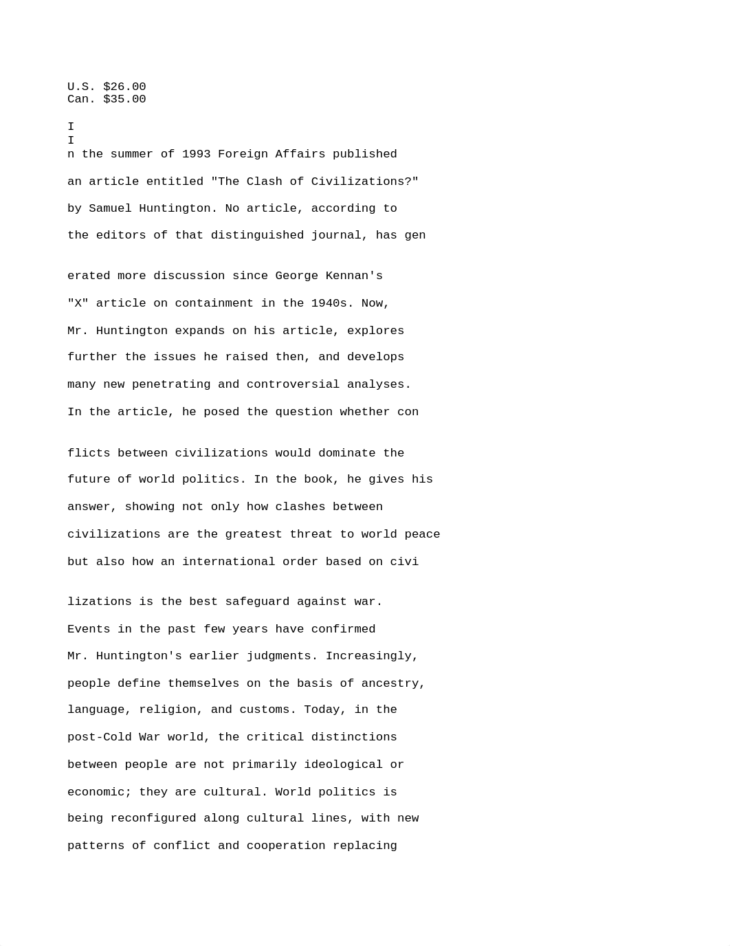 Samuel P. Huntington - The Clash of Civilizations and the Remaking of World Order 1996.txt_dxtg15qtnmg_page2