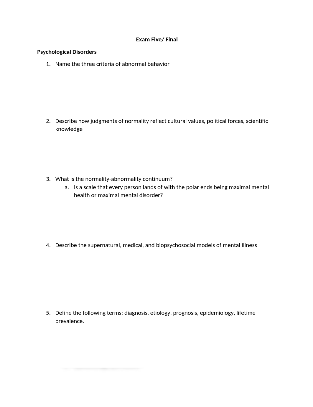 5 Psych Exam Five Final Study Guide.docx_dxtj15asm33_page1