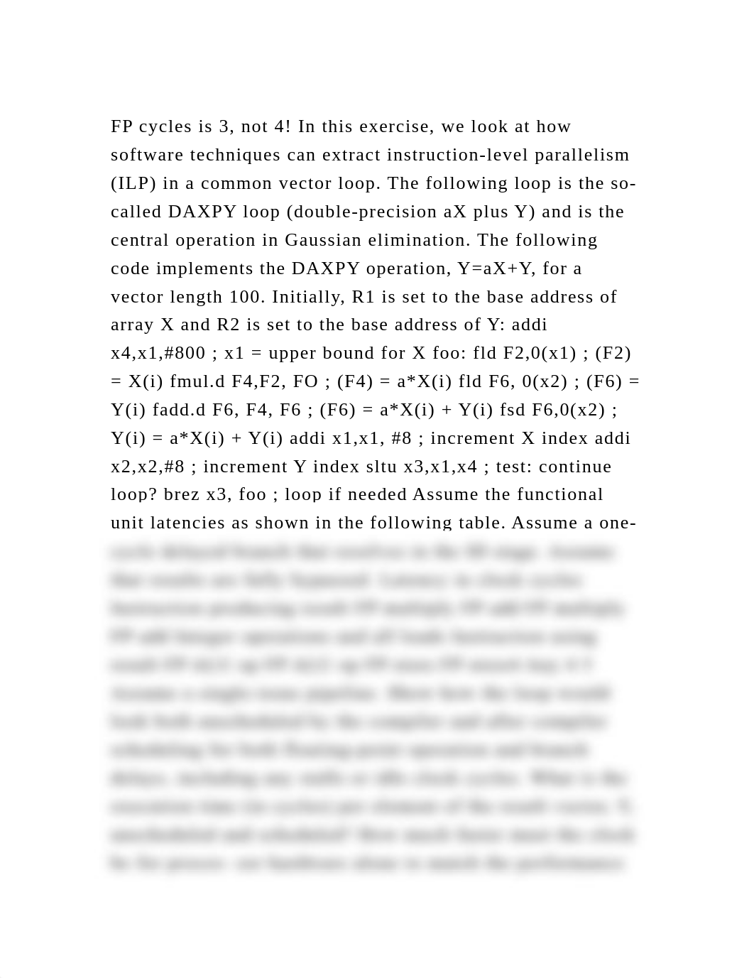 FP cycles is 3, not 4! In this exercise, we look at how software tec.docx_dxtkvkqqx5h_page2