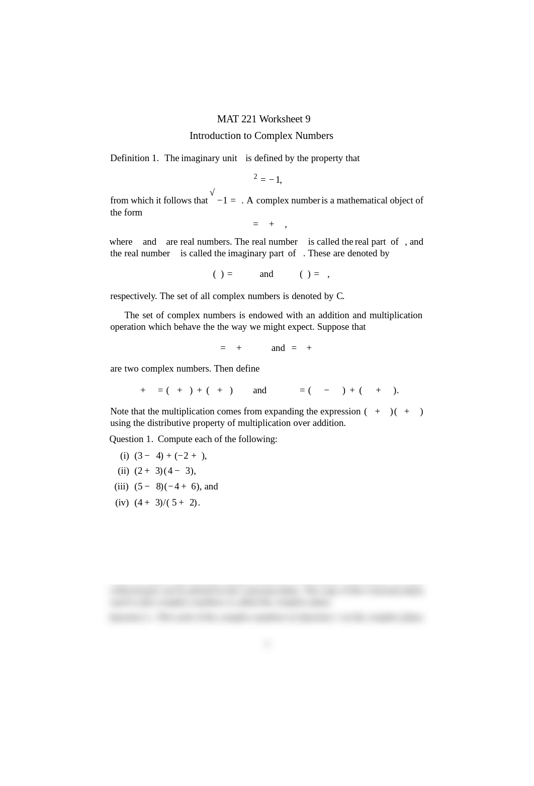 Exercises in Complex Numbers.pdf_dxuxedd4ly4_page1