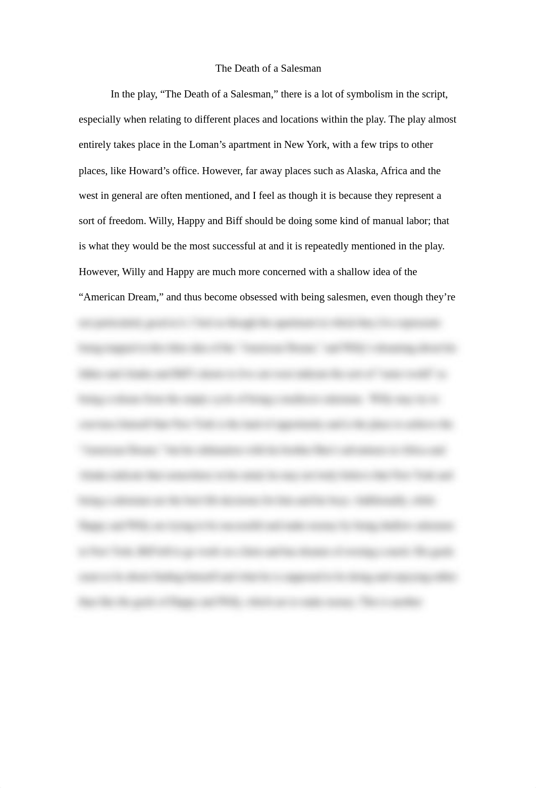 Death of Salesman Essay_dxuzdqjm4rh_page1