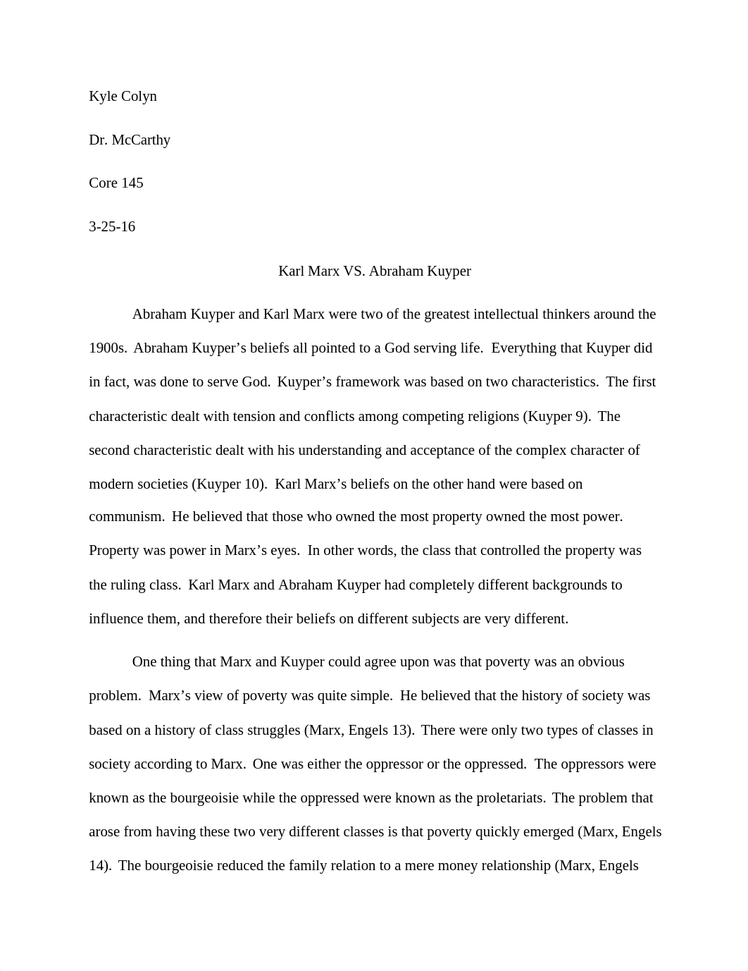 core 145 marx kuyper contrast essay.docx_dxv12sfcwi7_page1