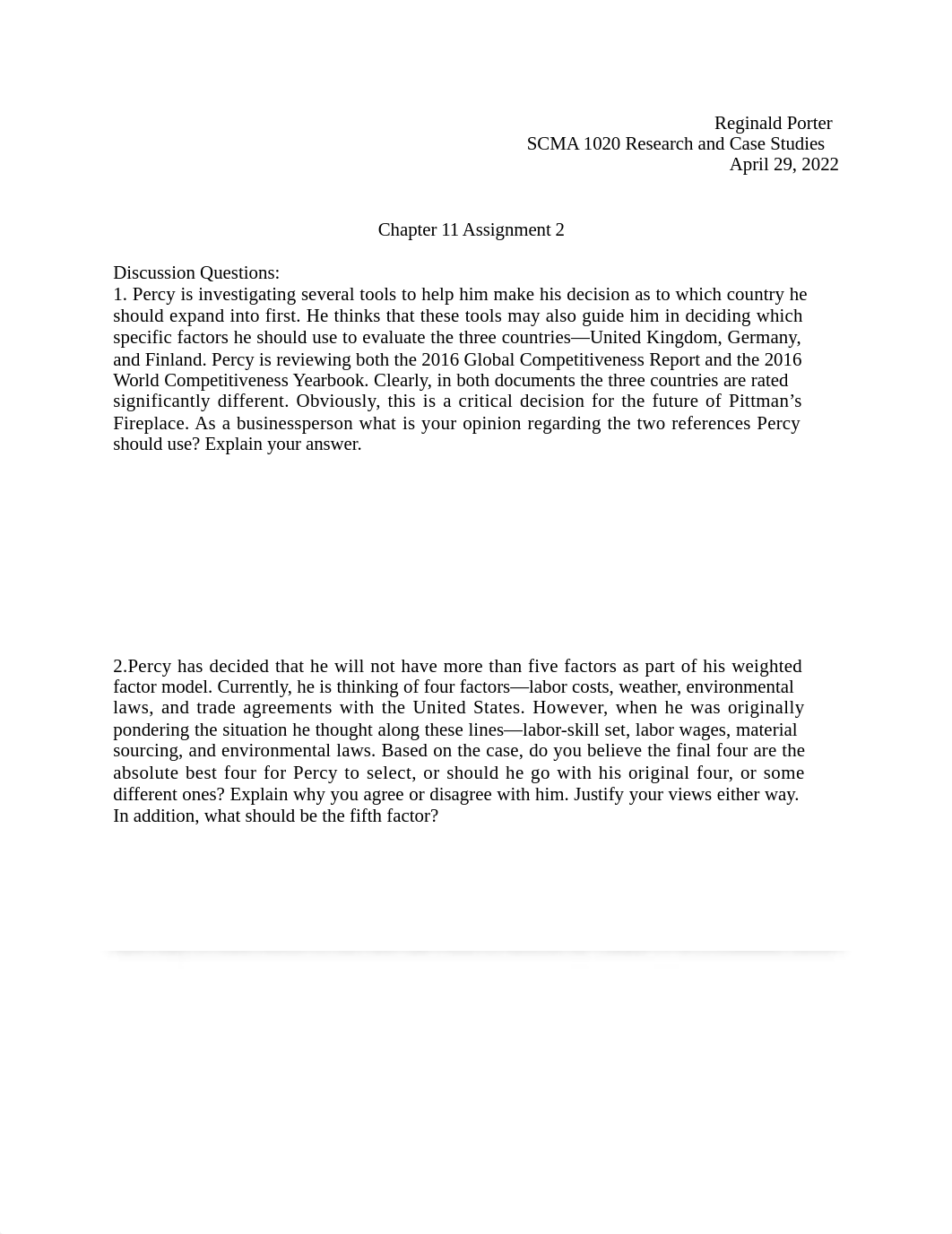 PORTER R SCMA 1020_ CHAPTER 11 Assignment 2.docx_dxv2uljxvde_page1