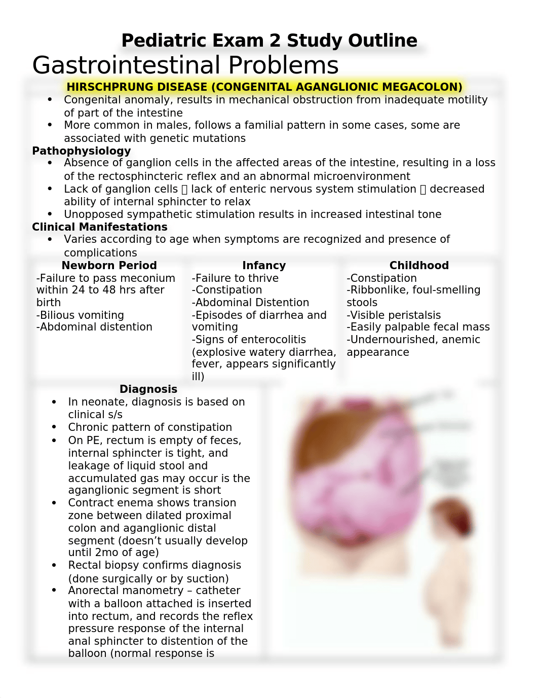 Pediatrics - Exam 2 BluePrint (By Me).docx_dxv7av9upjn_page1