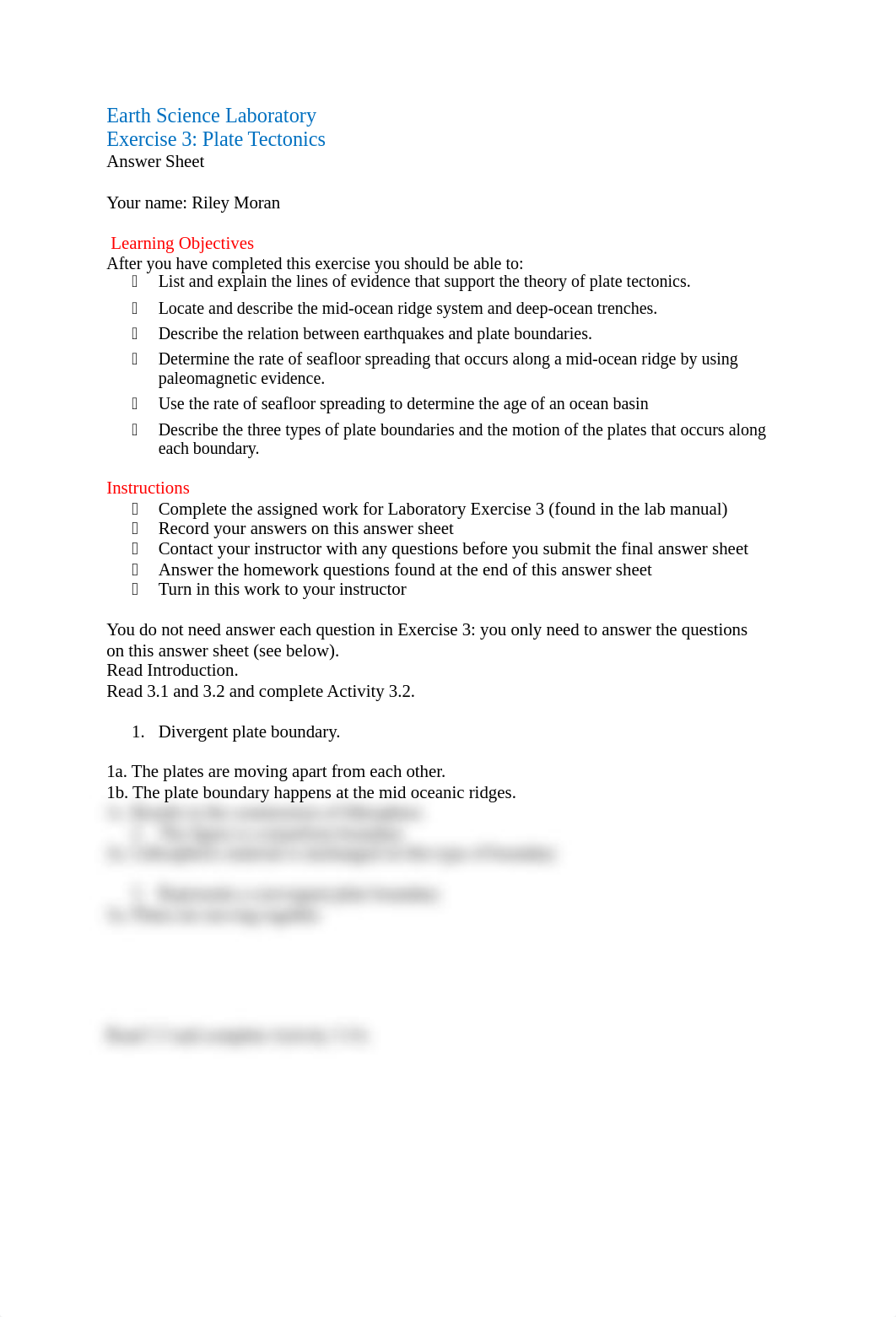 Exercise 3 Plate Tectonics Answer Sheet 9th ed.doc_dxveowg6bk8_page1