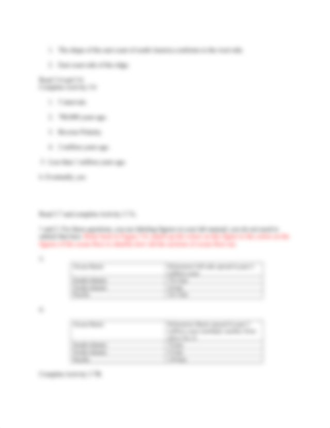 Exercise 3 Plate Tectonics Answer Sheet 9th ed.doc_dxveowg6bk8_page2