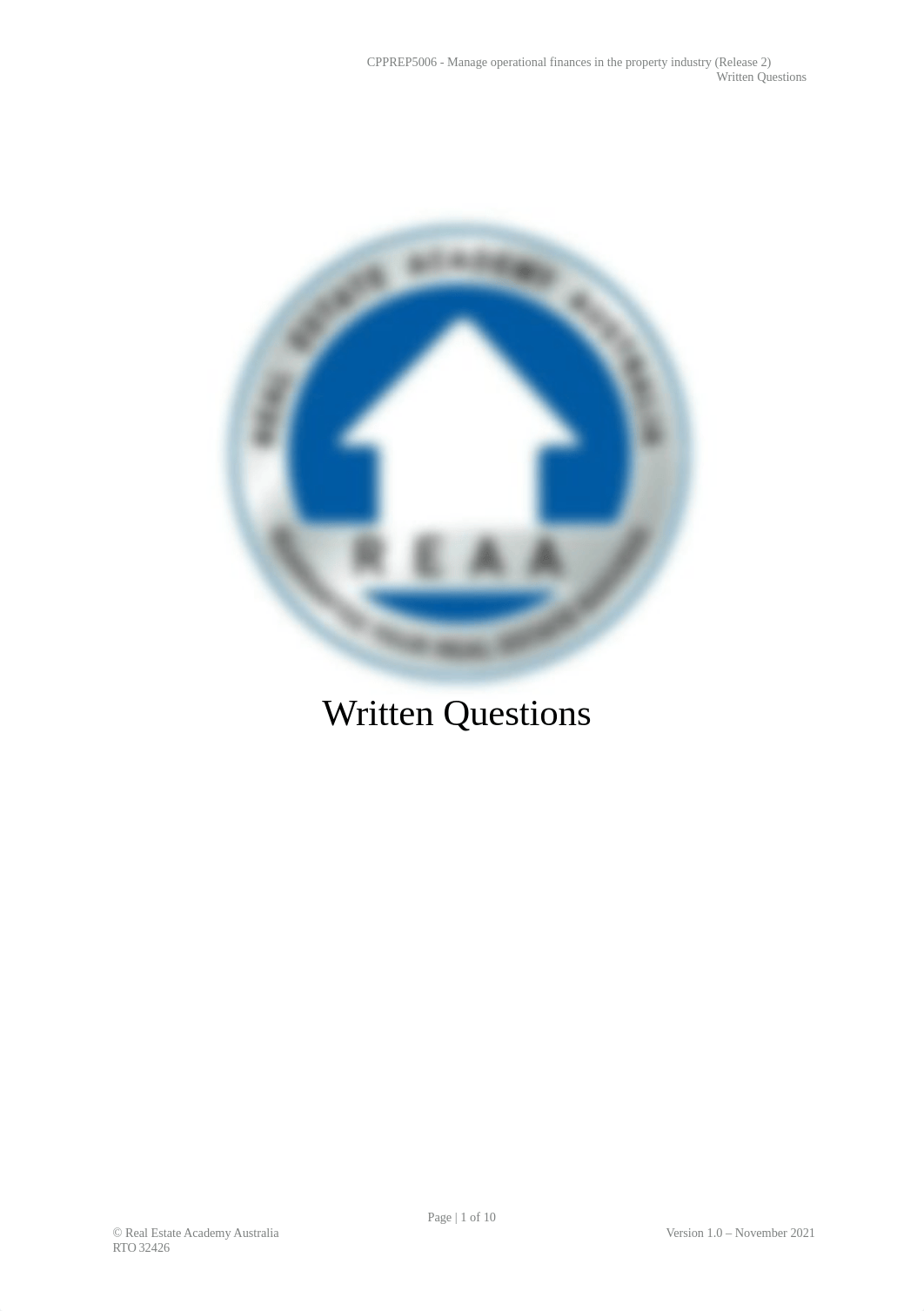 CPPREP5006 - Written Questions v1.0.docx_dxvhiv5clud_page1