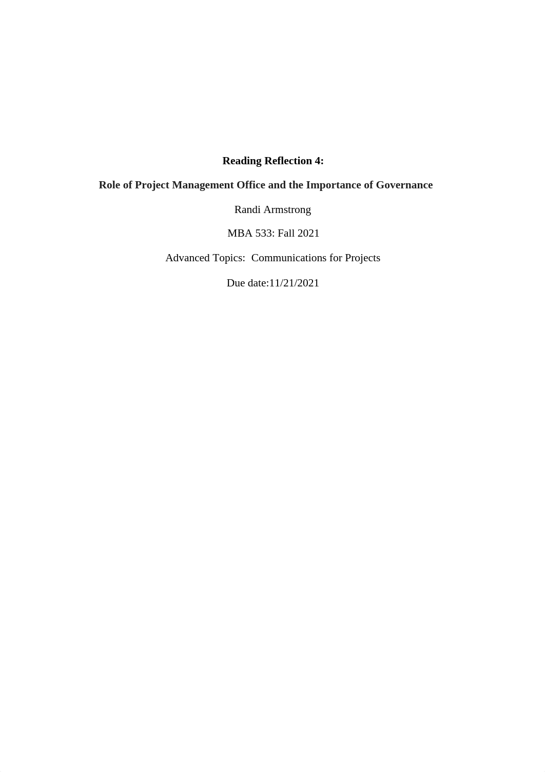 Reading Reflection 4- PMO and Governance.pdf_dxviqar6lci_page1