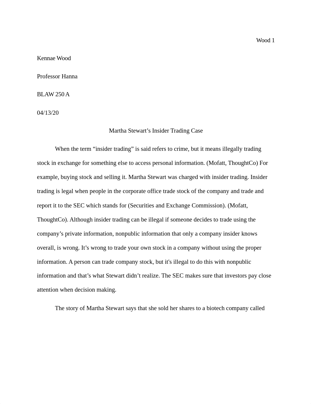 BLAW 250 A- Martha Stewart Insider Trading Case.docx_dxvlyv25vvs_page1