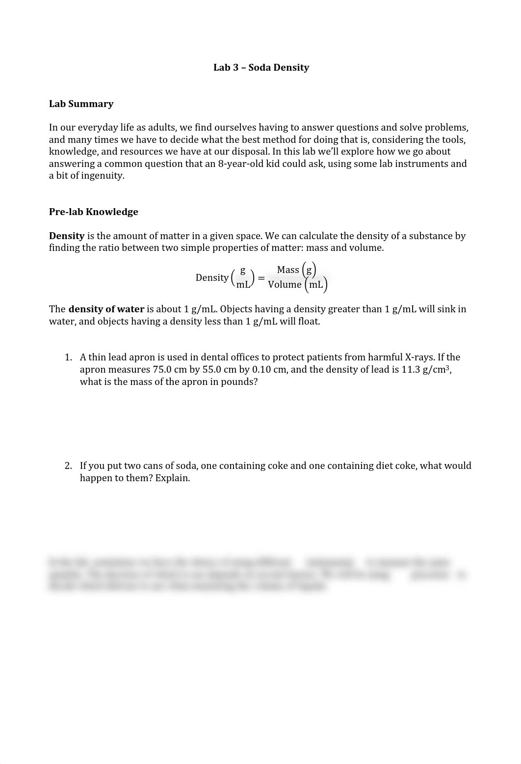 LAB 3 - Soda Density - CHEM1000.pdf_dxvxyin8dh0_page1