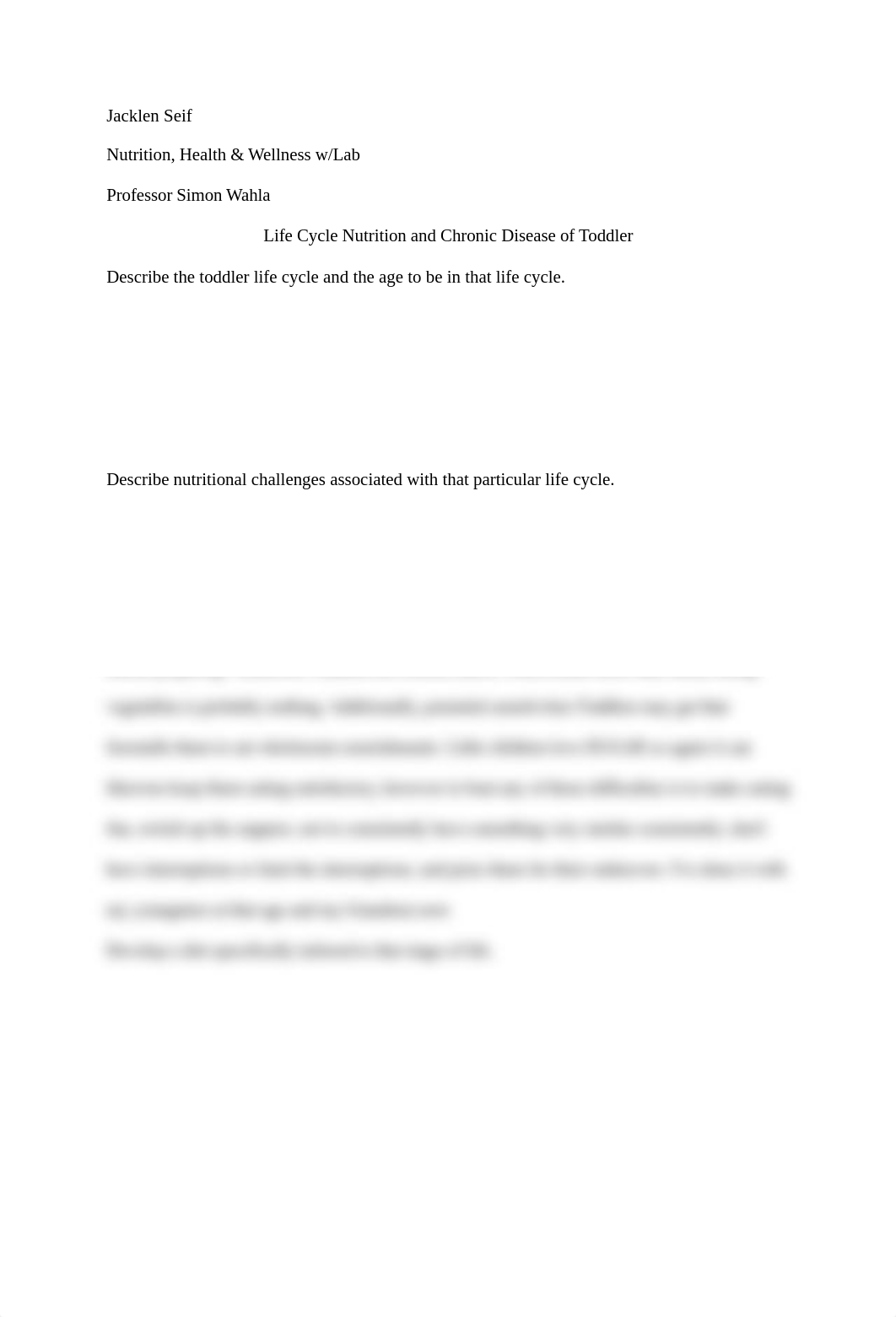 week7 Life Cycle Nutrition and Chronic Disease of Toddler.docx_dxvz9smlg3q_page1